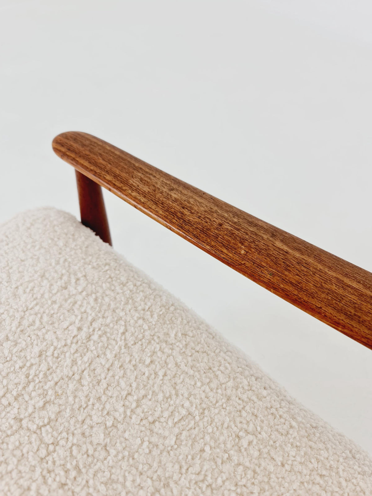 Super Rare Mid century teak easy lounge chairs , Set of 2, 1960s