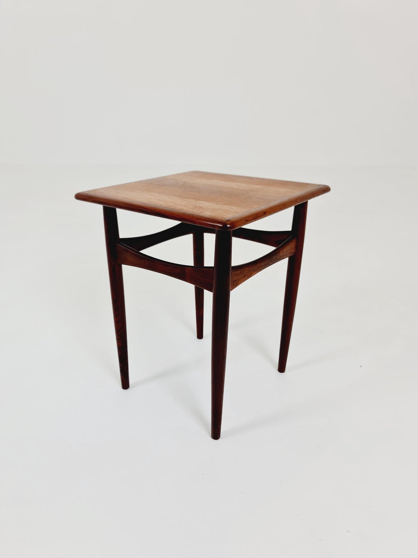 Small Danish Vintage Rosewood Side Table by Poul Hundevad , 1960s