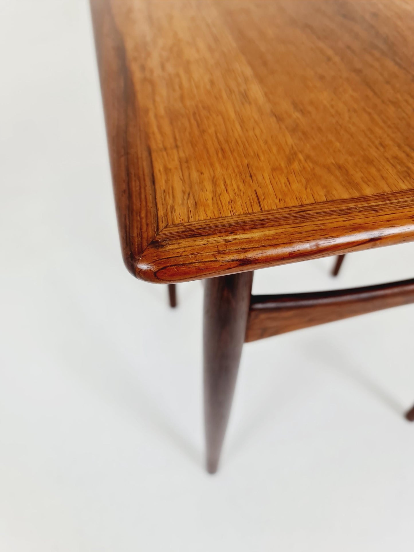 Small Danish Vintage Rosewood Side Table by Poul Hundevad , 1960s