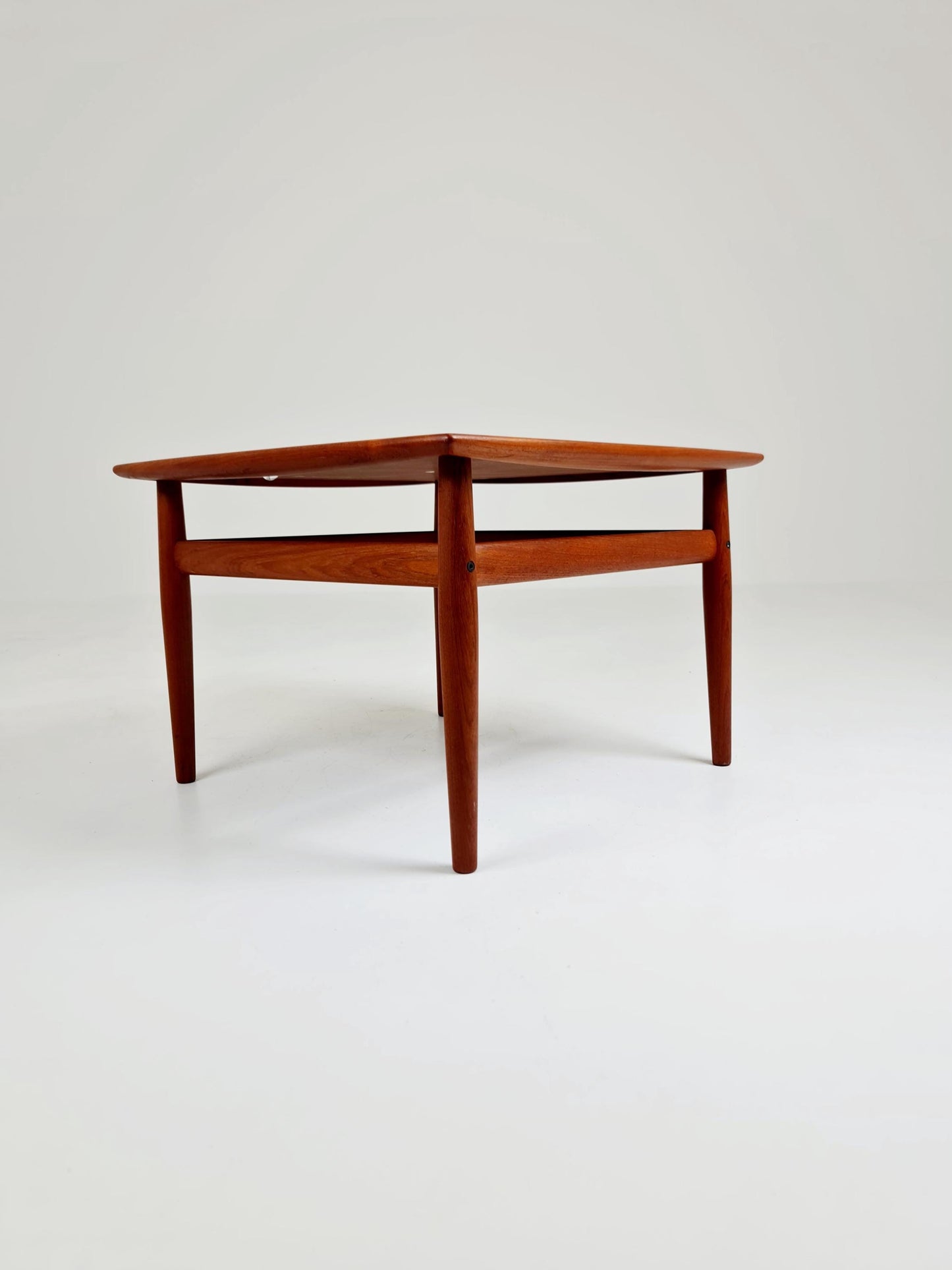 Danish square Teak Coffee Table by Grete Jalk for Glostrup Møbelfabrik, 1960s