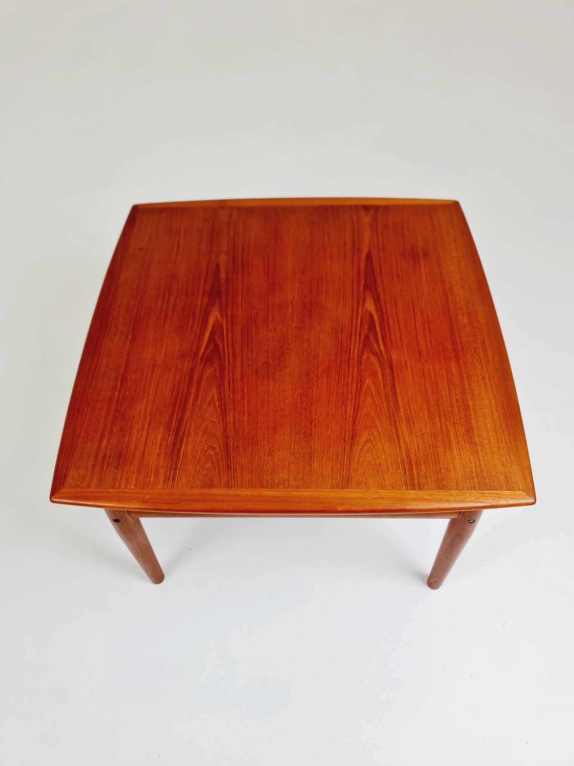 Danish square Teak Coffee Table by Grete Jalk for Glostrup Møbelfabrik, 1960s