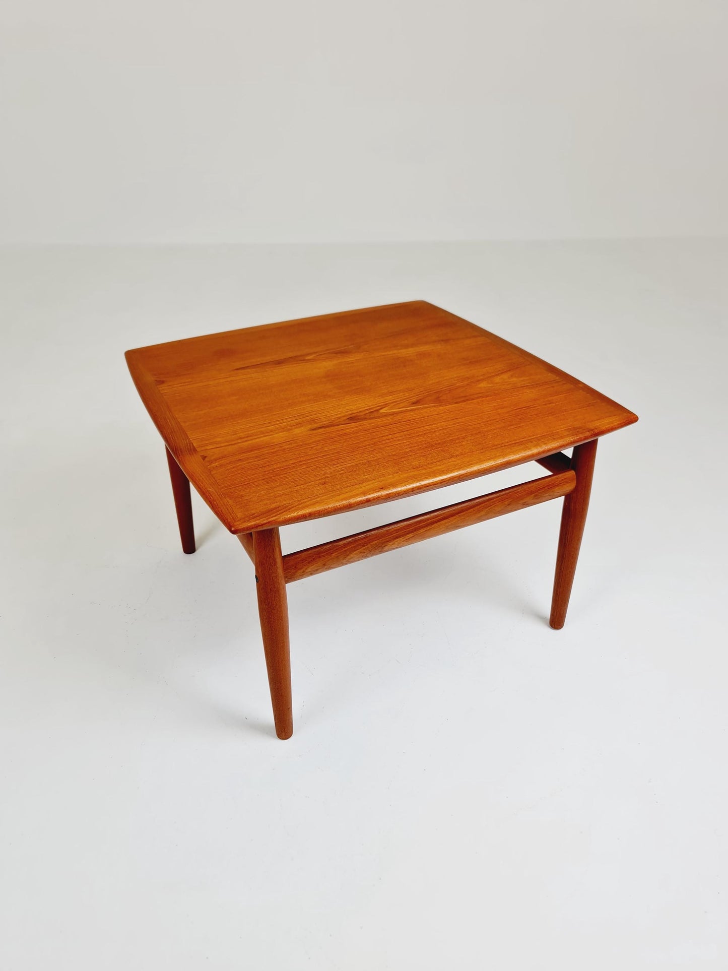 Danish square Teak Coffee Table by Grete Jalk for Glostrup Møbelfabrik, 1960s