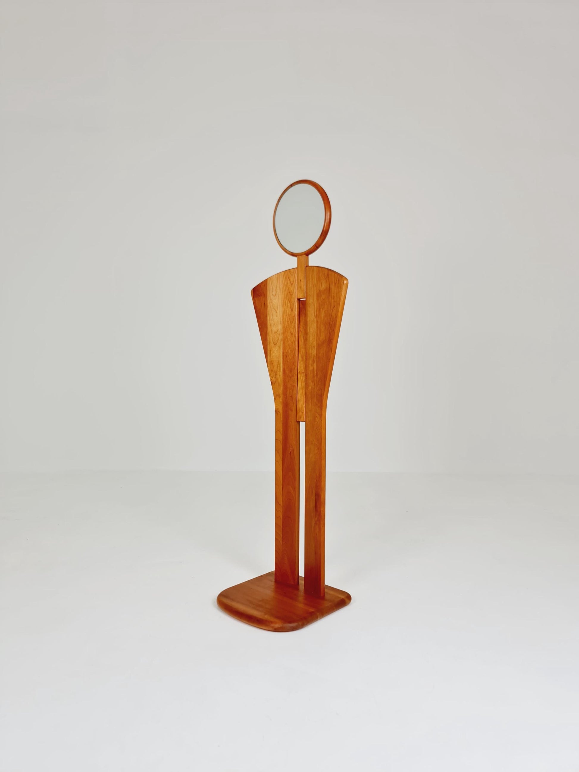 Danish mid-century Modern Male Valet / Wardrobe mirror By Aksel Kjersgaard for odder , NR 27 , 1970s