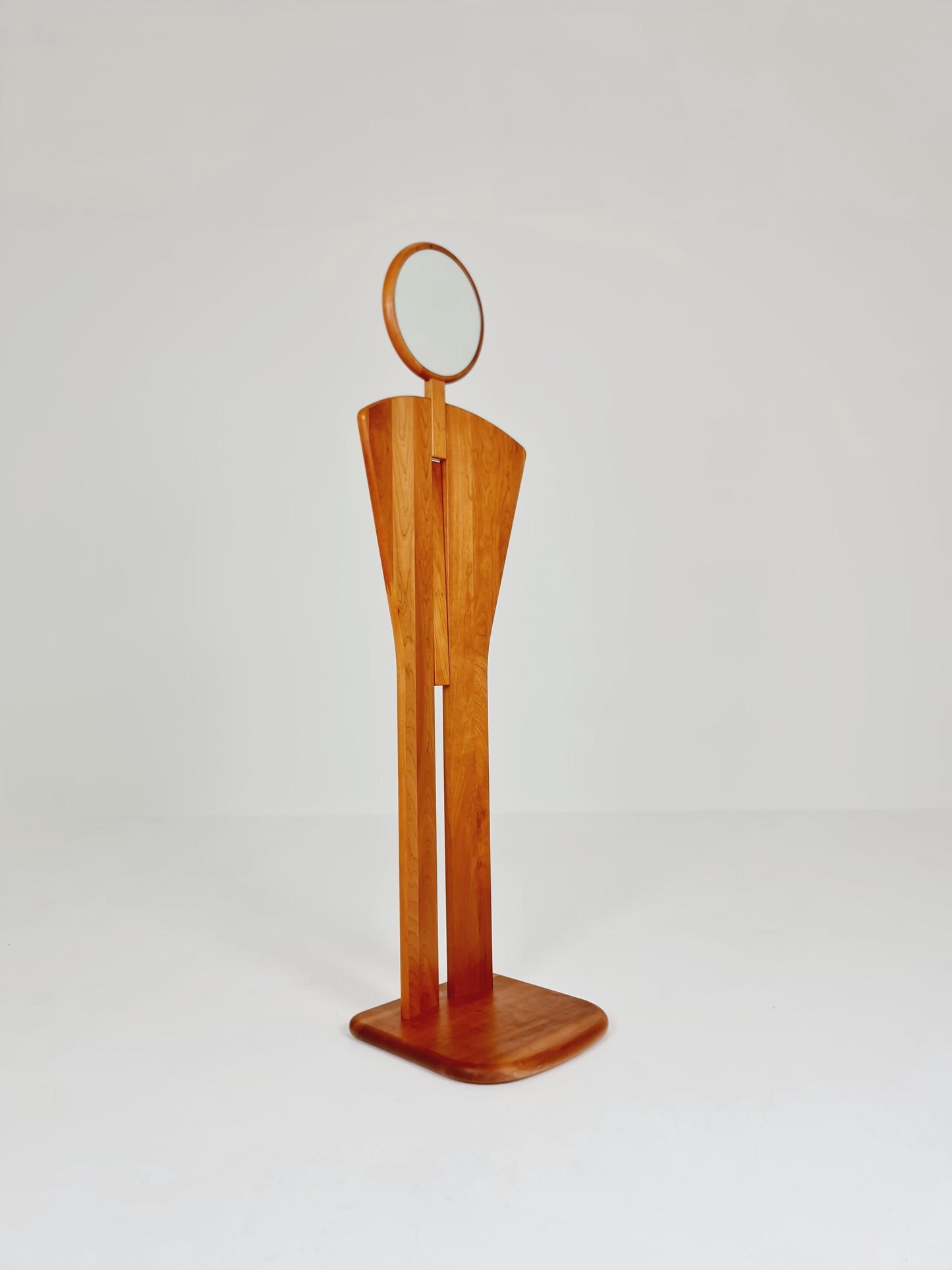 Danish mid-century Modern Male Valet / Wardrobe mirror By Aksel Kjersgaard for odder , NR 27 , 1970s