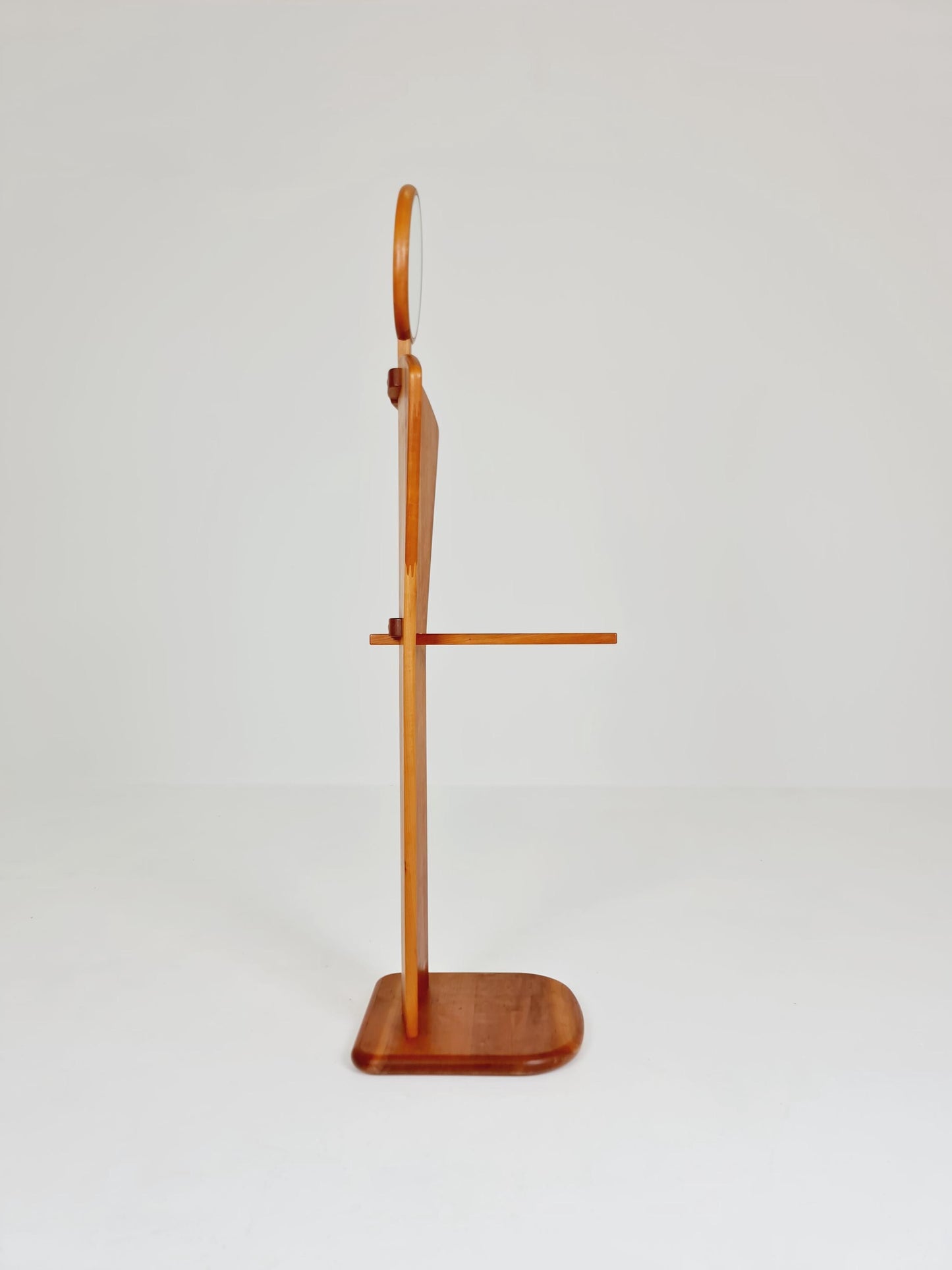 Danish mid-century Modern Male Valet / Wardrobe mirror By Aksel Kjersgaard for odder , NR 27 , 1970s