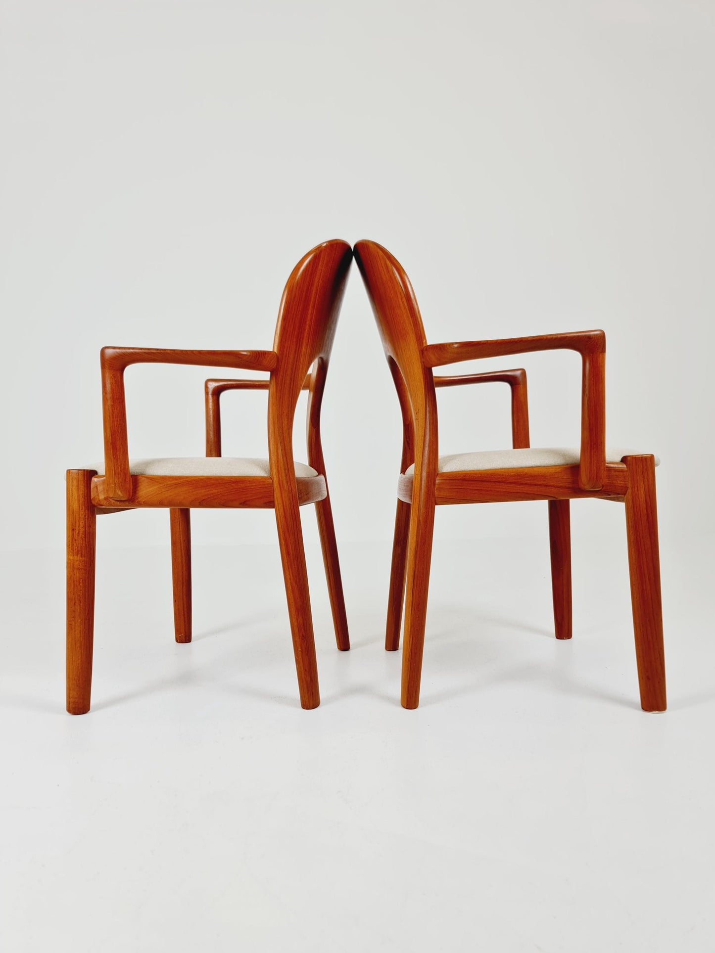 1 of 2 Mid Century Danish Teak Armchair by Niles Koefoed for Koefoeds Hornslet , 1960s