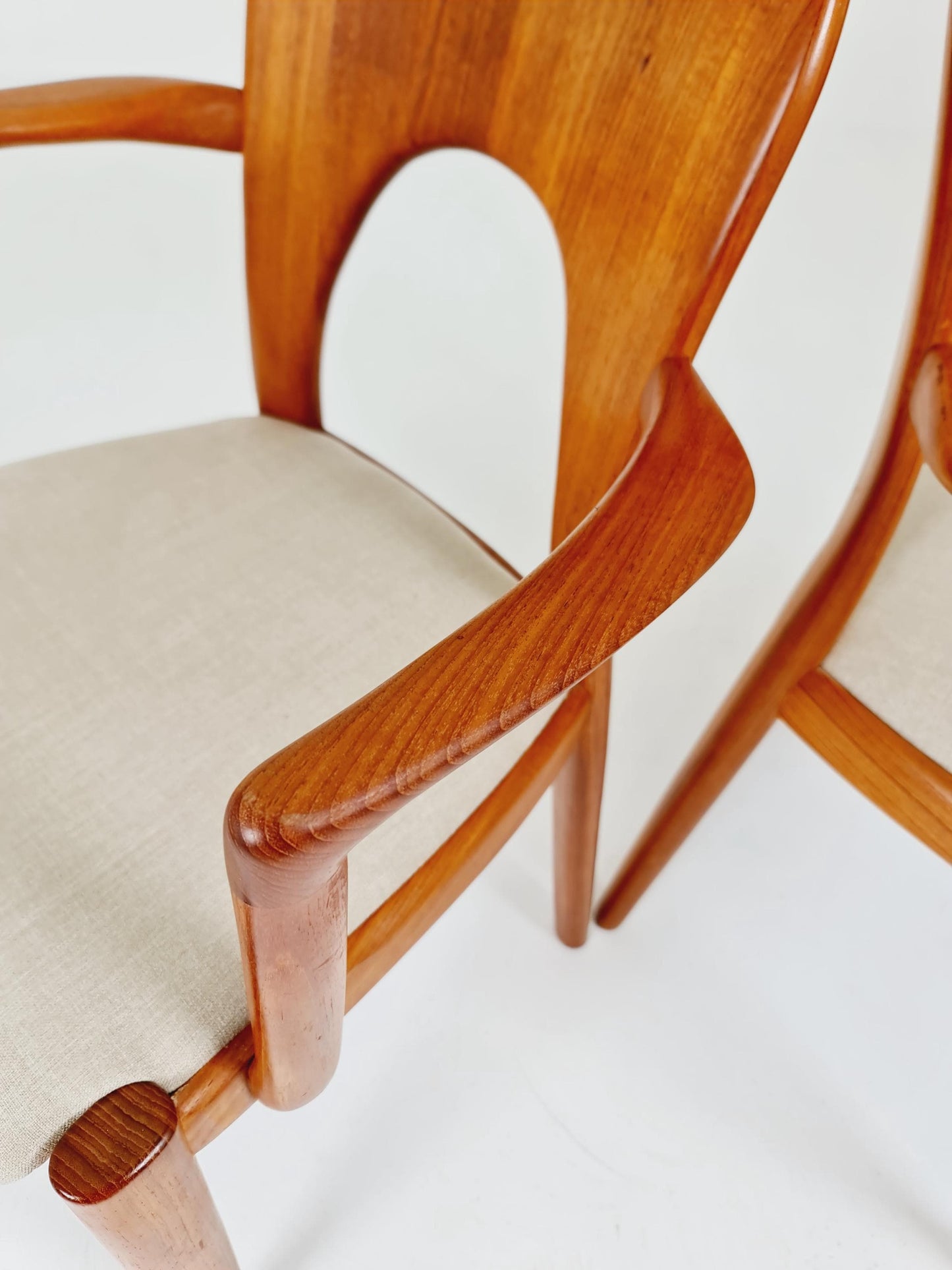 1 of 2 Mid Century Danish Teak Armchair by Niles Koefoed for Koefoeds Hornslet , 1960s
