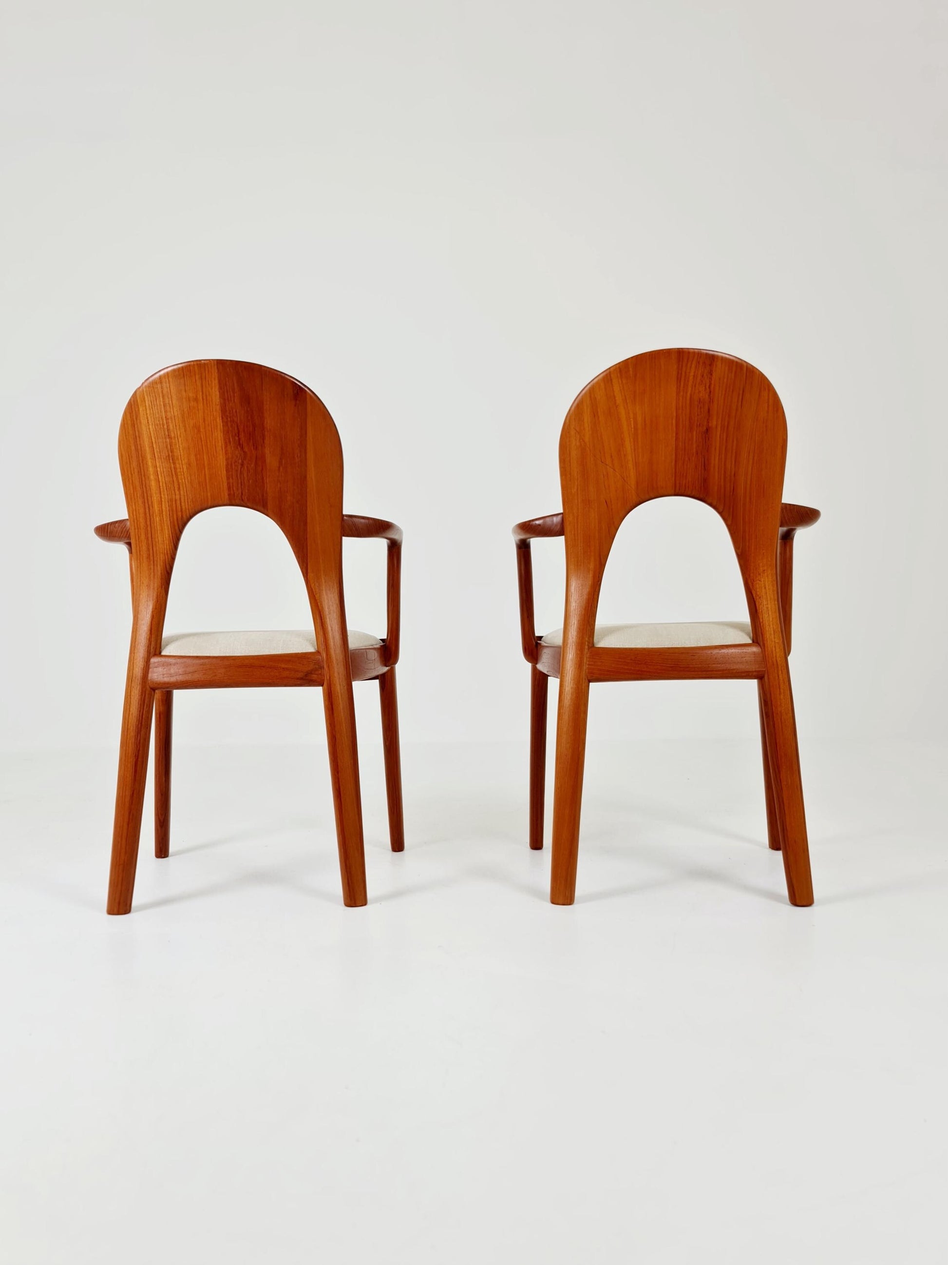 1 of 2 Mid Century Danish Teak Armchair by Niles Koefoed for Koefoeds Hornslet , 1960s