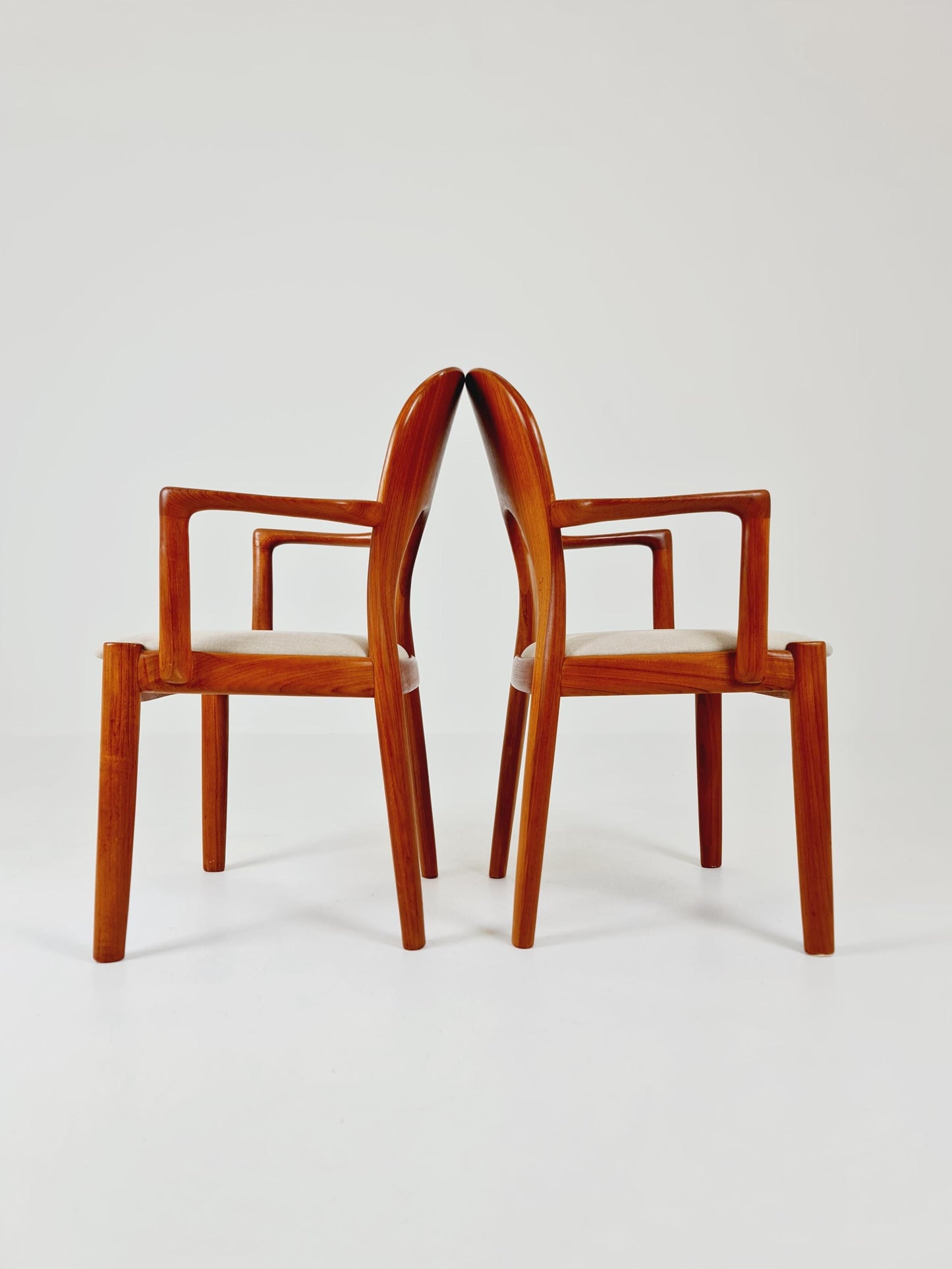 1 of 2 Mid Century Danish Teak Armchair by Niles Koefoed for Koefoeds Hornslet , 1960s