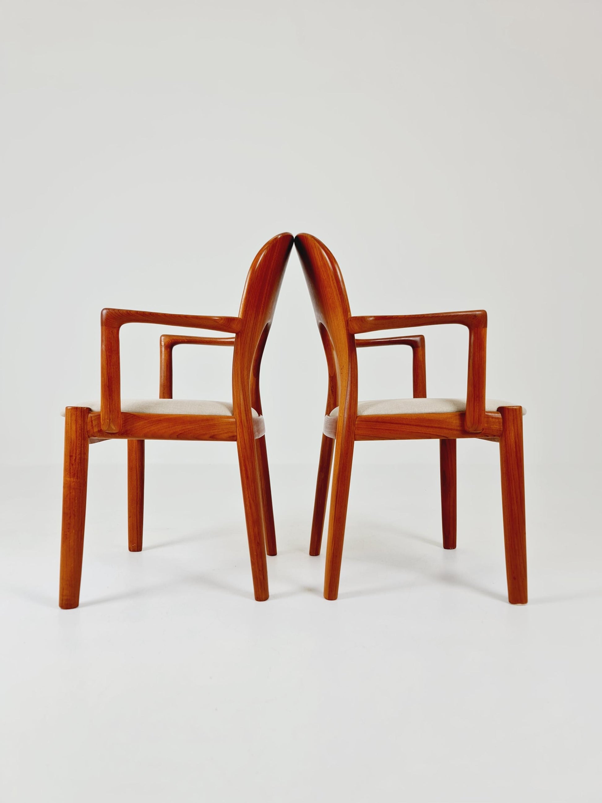 1 of 2 Mid Century Danish Teak Armchair by Niles Koefoed for Koefoeds Hornslet , 1960s
