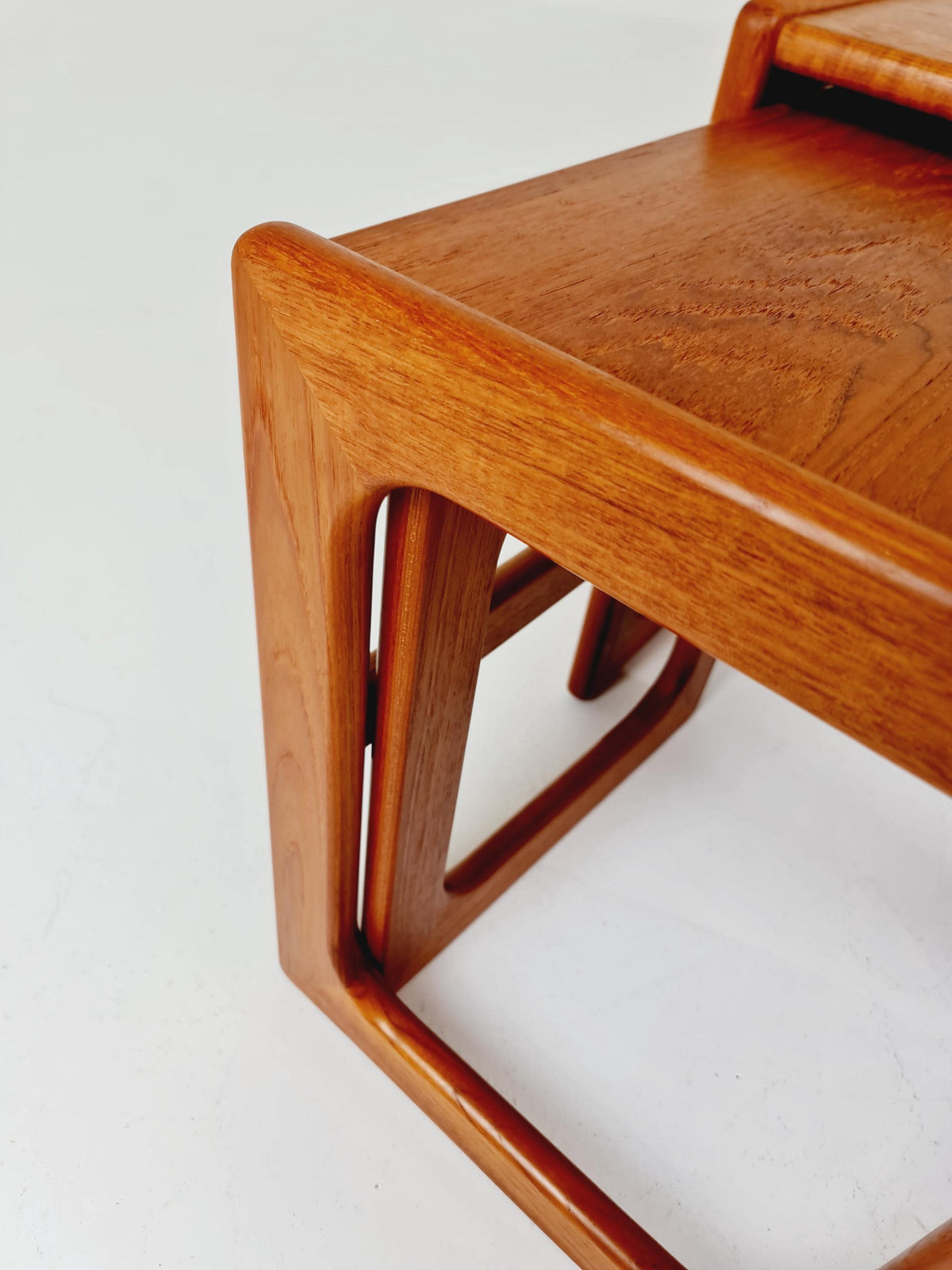 Midcentury Danish Solid teak Nesting Tables by Dyrlund , 1960s