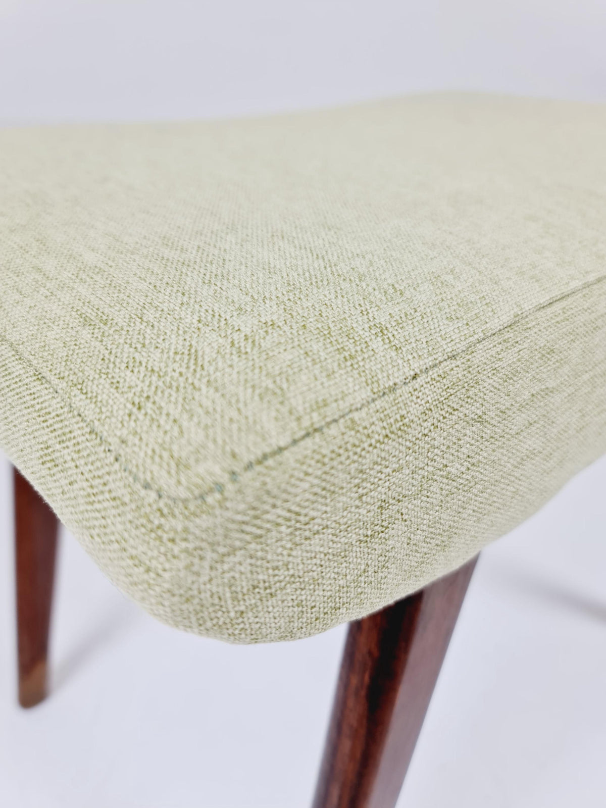 Mid century modern German ottoman/footstool make up stool from the 50s