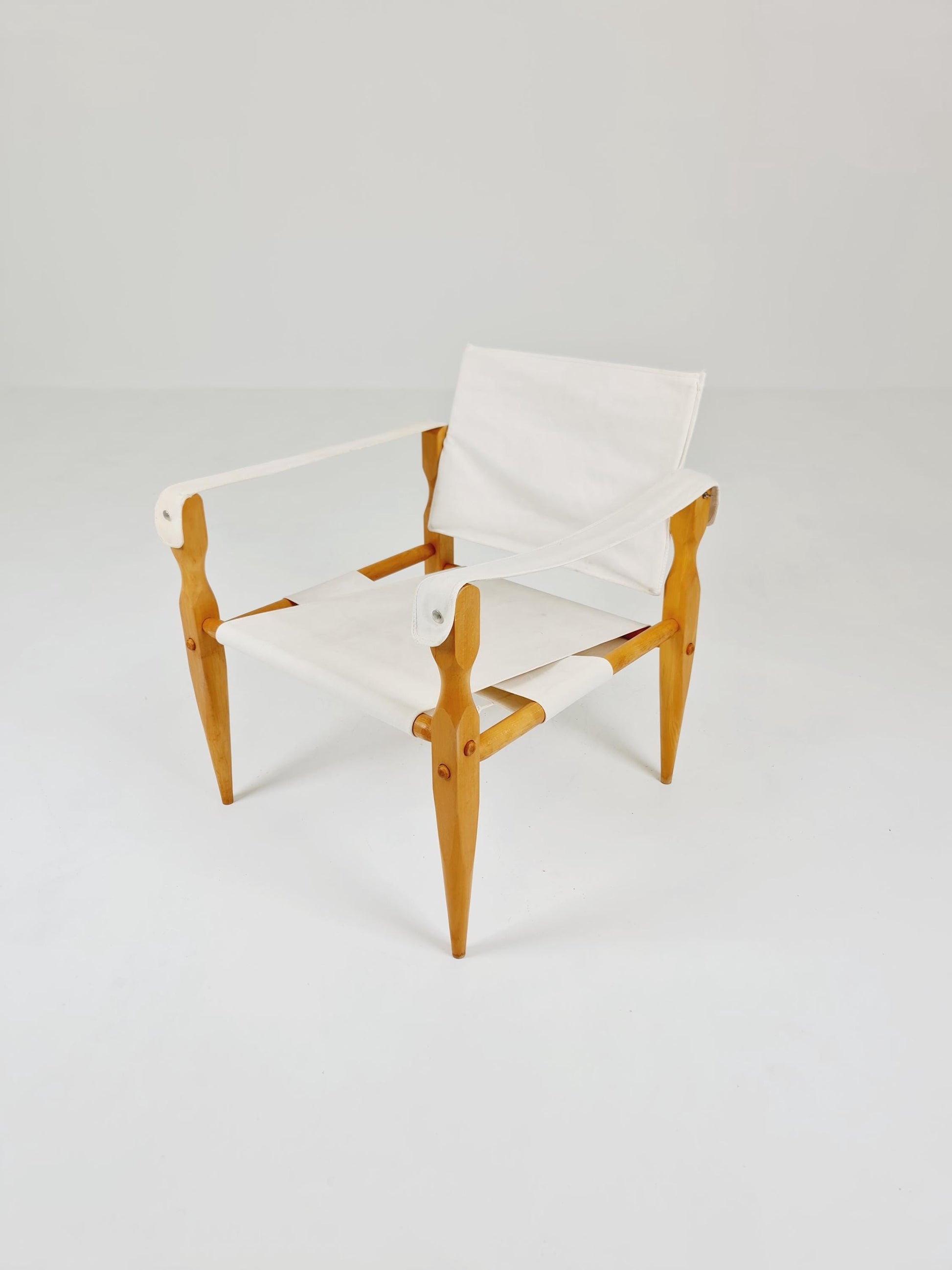 Mid-Century Safari Chair by Kaare Klint for Carl Hansen & Søn, Denmark 1960s