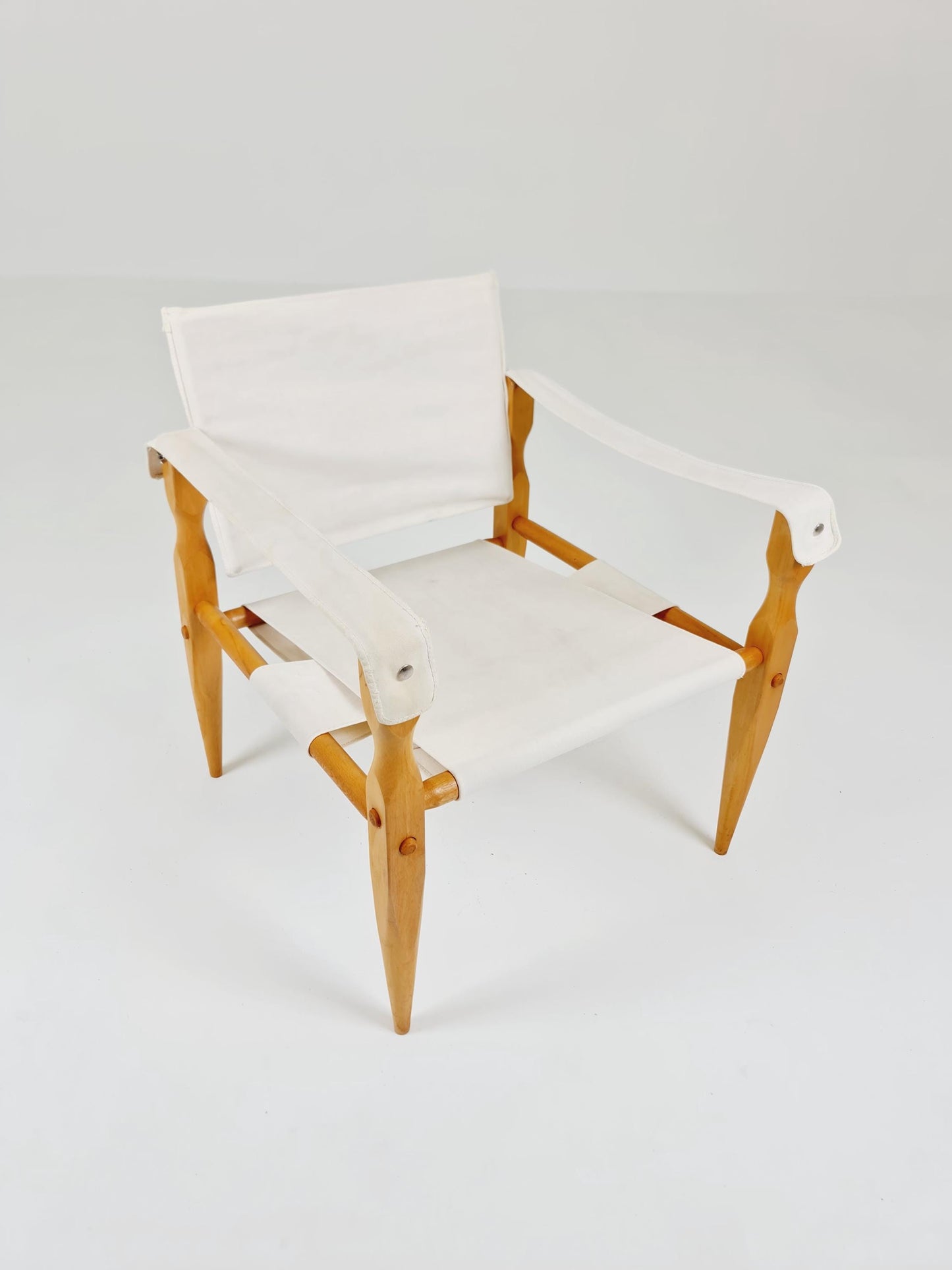 Mid-Century Safari Chair by Kaare Klint for Carl Hansen & Søn, Denmark 1960s