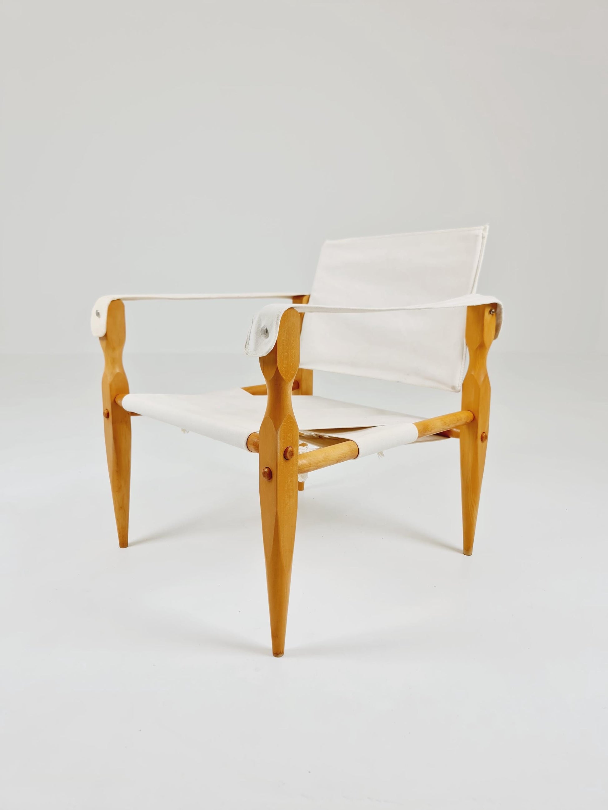 Mid-Century Safari Chair by Kaare Klint for Carl Hansen & Søn, Denmark 1960s