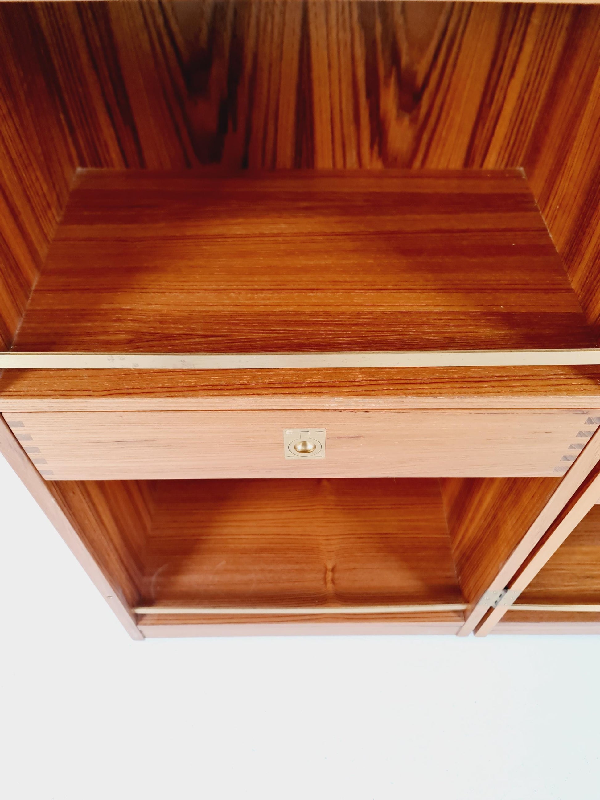 Super rare Danish mid century bar cart trolley By Reno Wahl Iversen for Dyrlund in Teak , 1960s