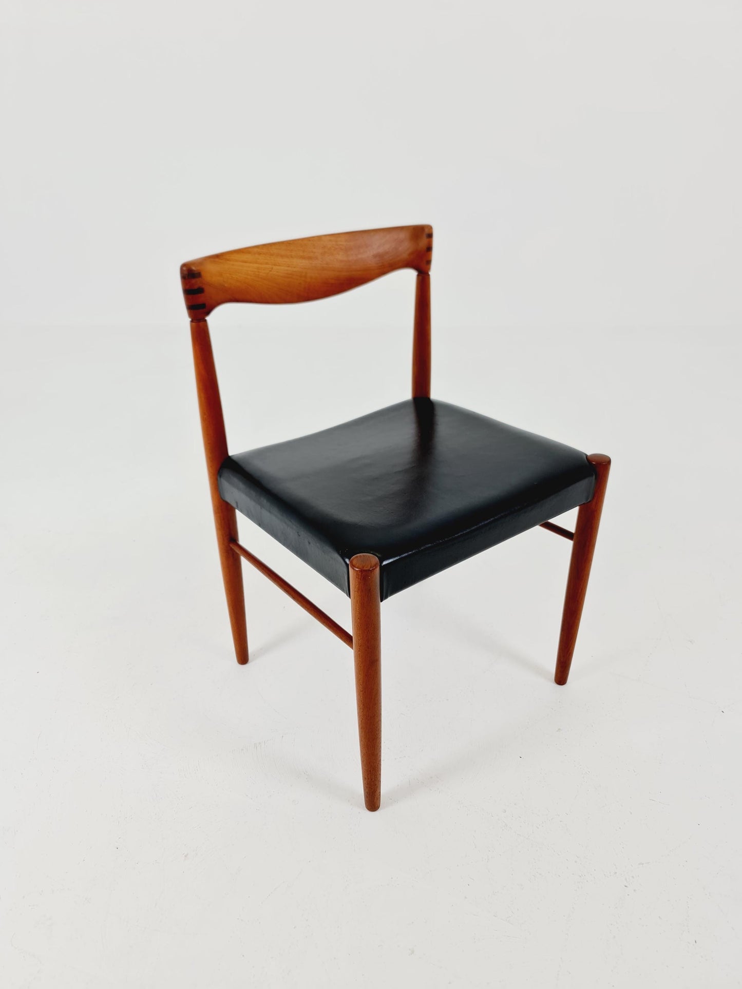 Danish teak dining chair by H. W. Klein for Bramin, 1960s,