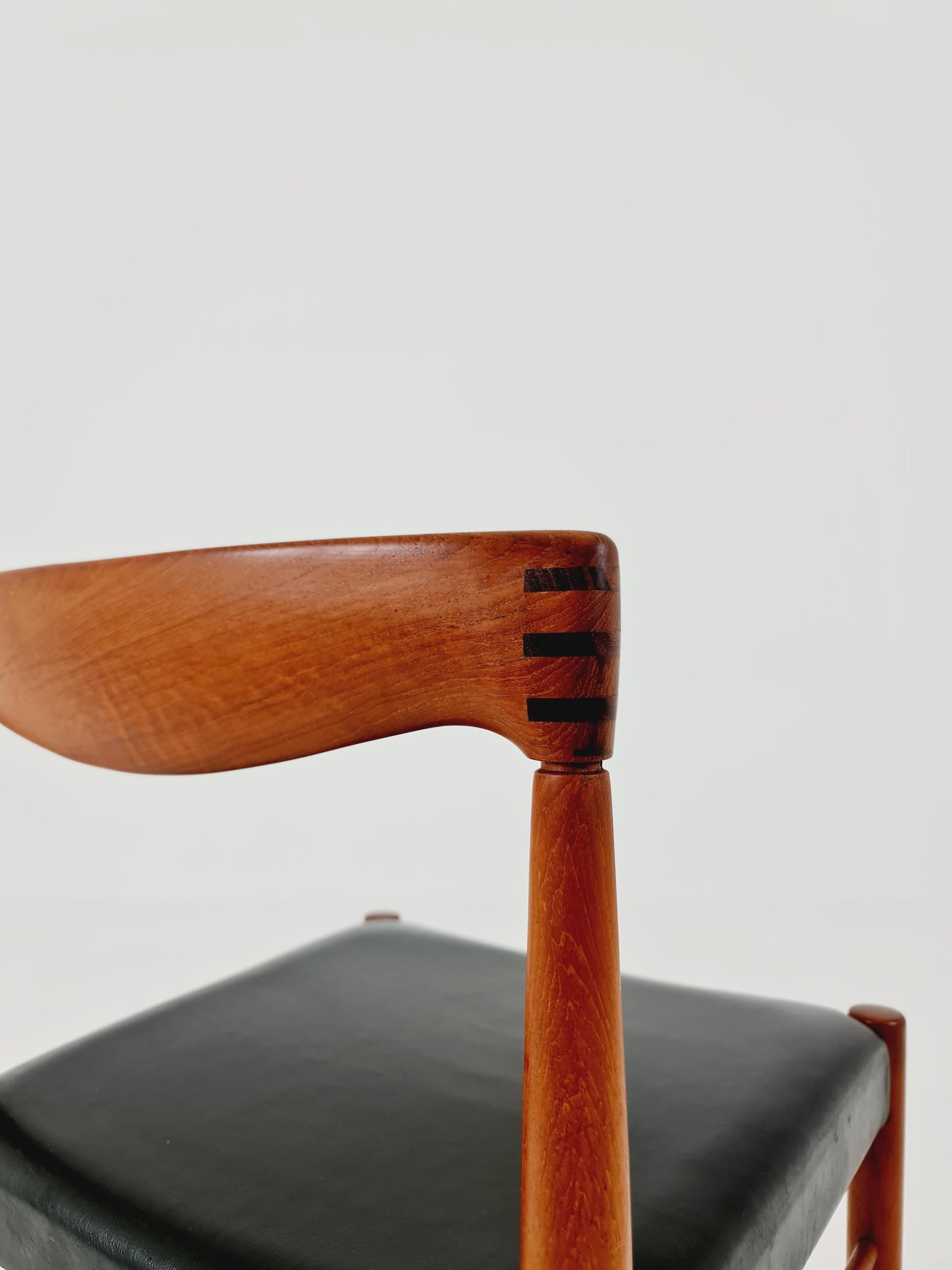 Danish teak dining chair by H. W. Klein for Bramin, 1960s,