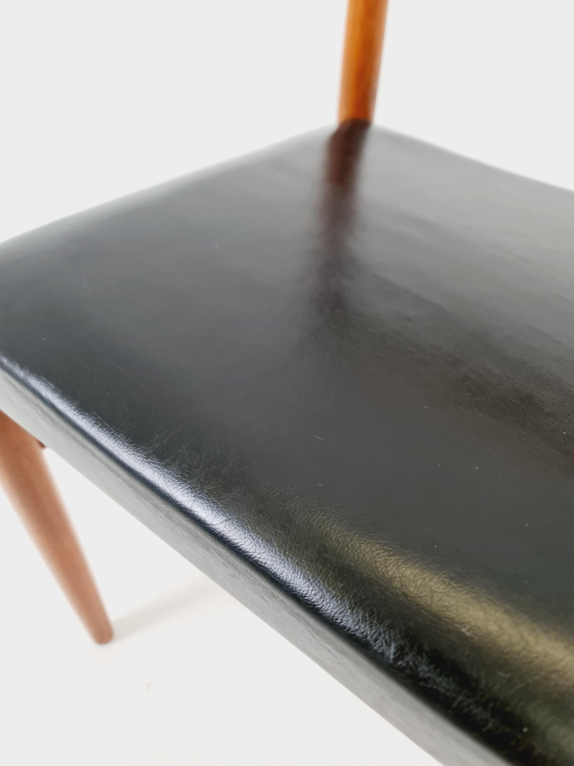 Danish teak dining chair by H. W. Klein for Bramin, 1960s,