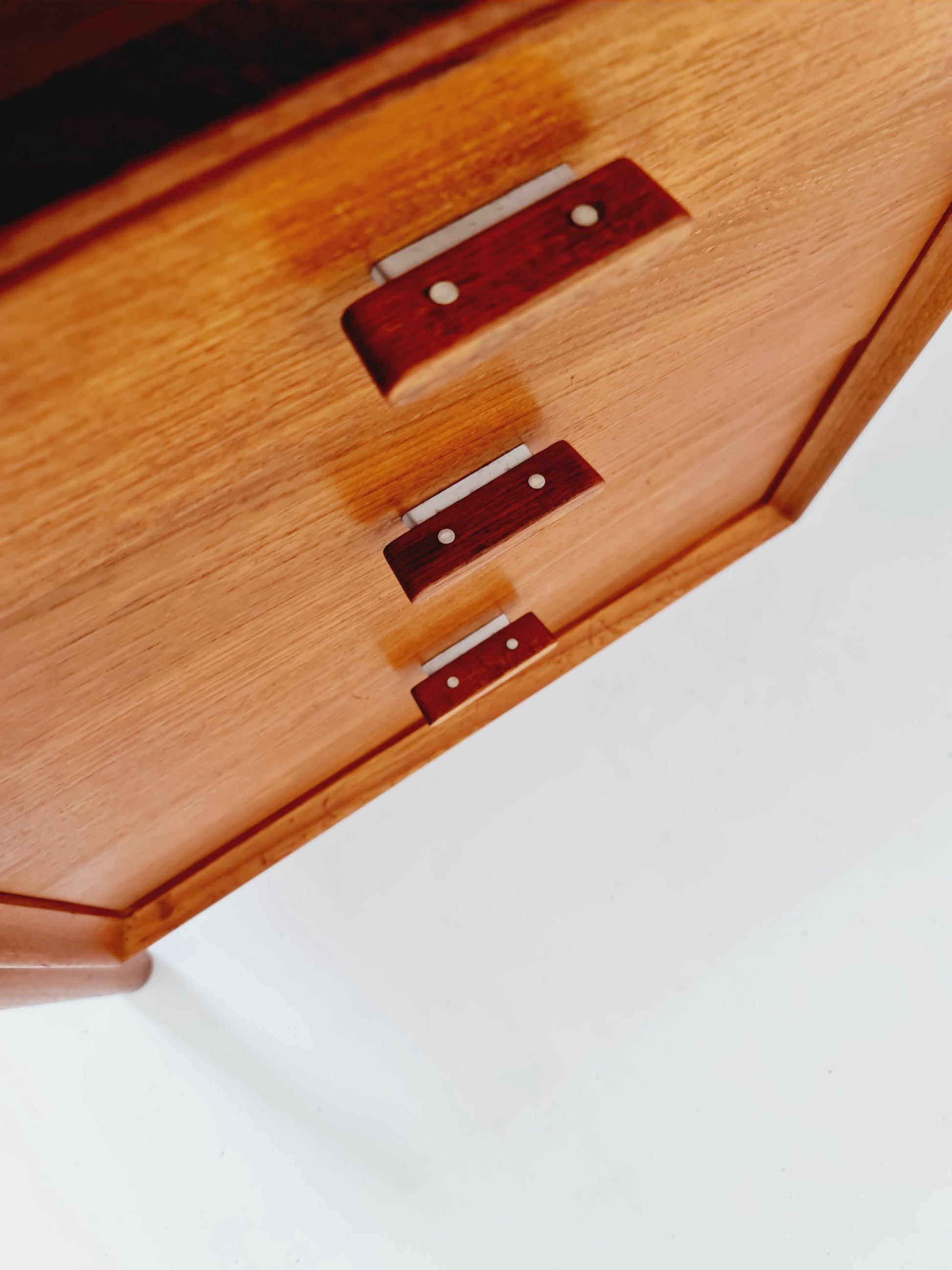 Super Rare Danish Teak Freestanding desk by Arne vodder for Sibast Denmark, 1960s