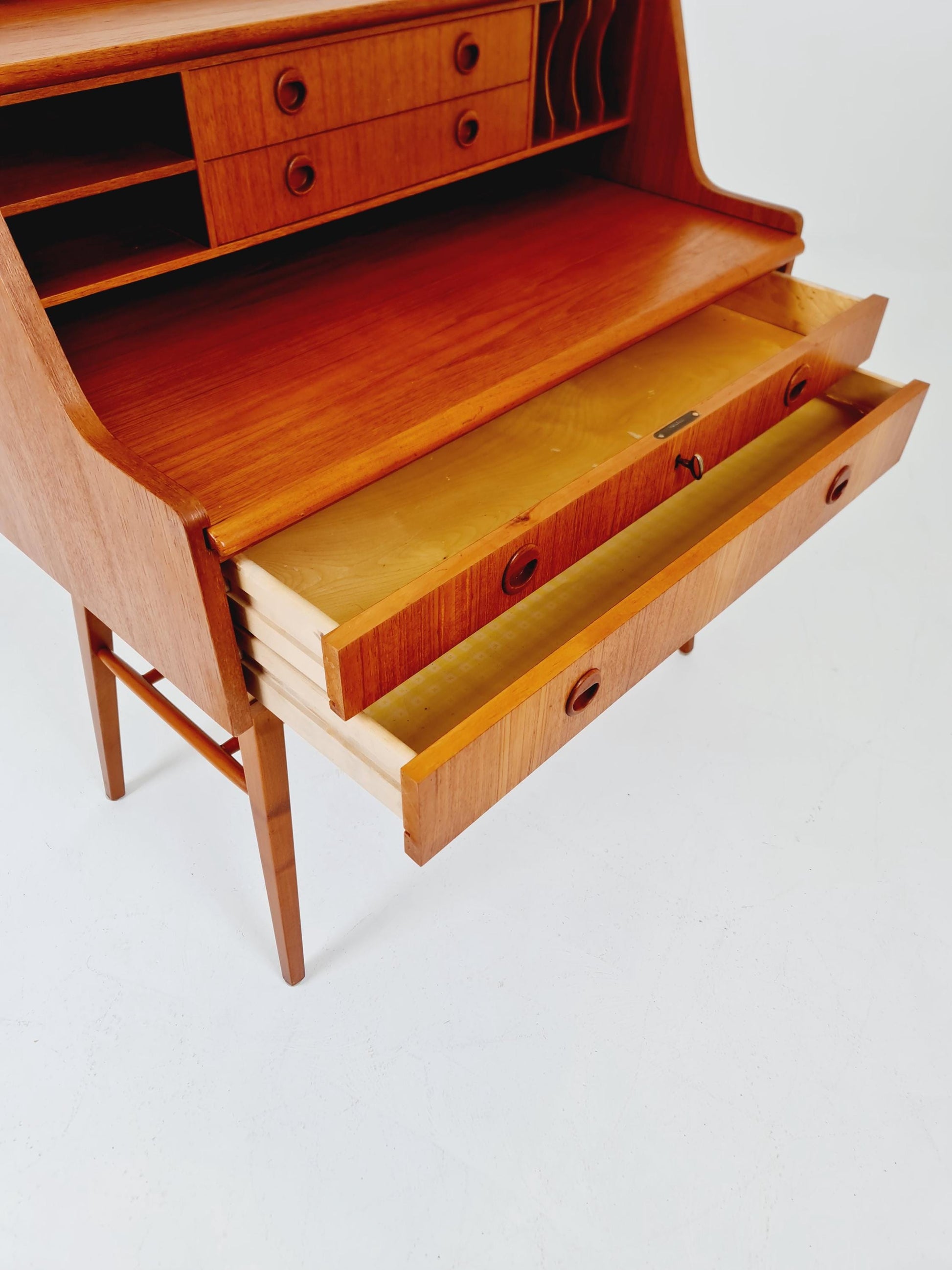 Swedish Midcentury secretary desk by AB Bröderna Gustafssons 1960s