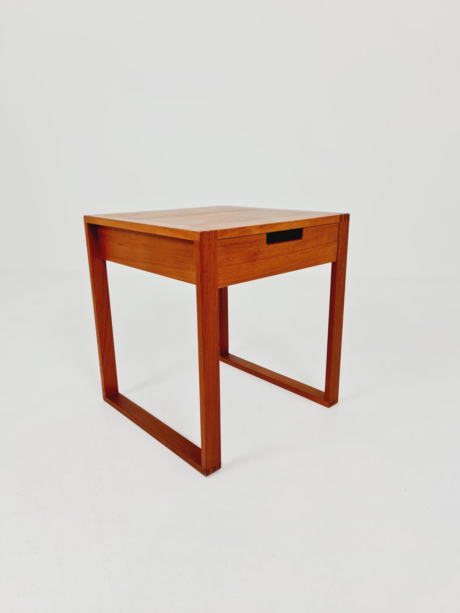 Midcentury Scandinavian Teak vintage Side table/ hallway/ Night stand, 1960s