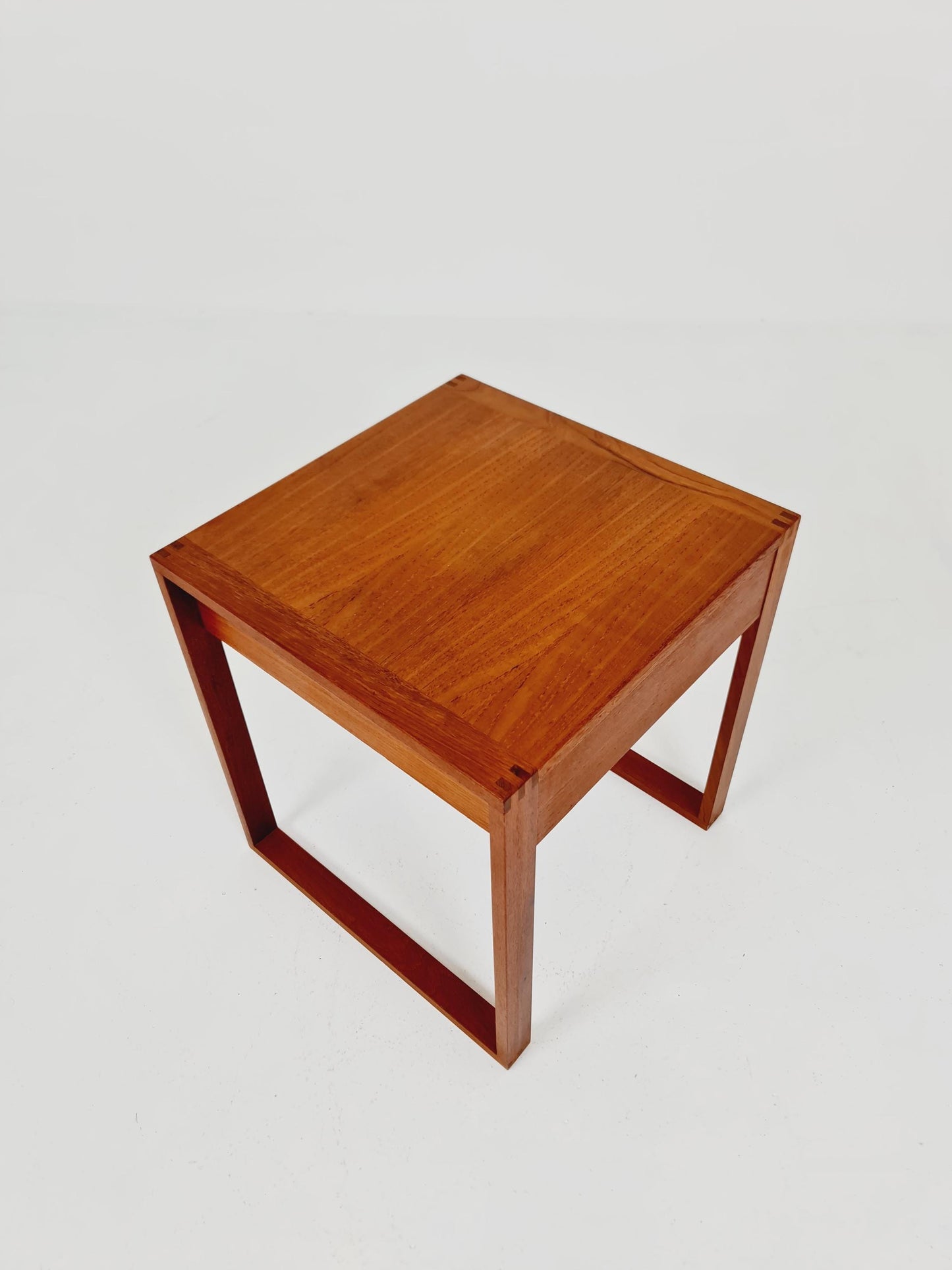 Midcentury Scandinavian Teak vintage Side table/ hallway/ Night stand, 1960s