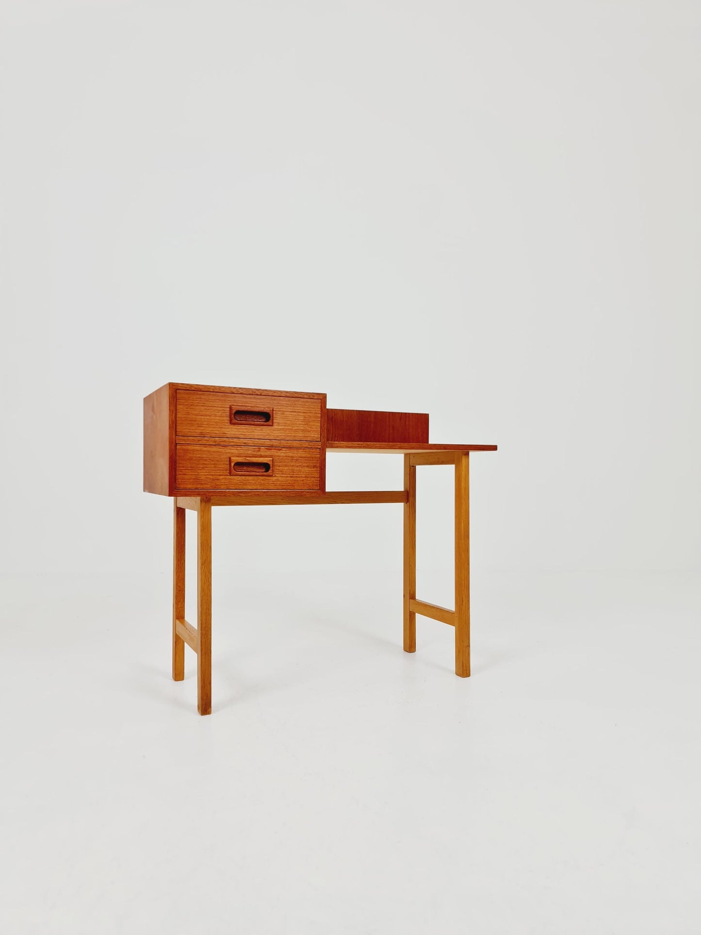 Midcentury Scandinavian Teak vintage Side table/ hallway/ Night stand, 1960s