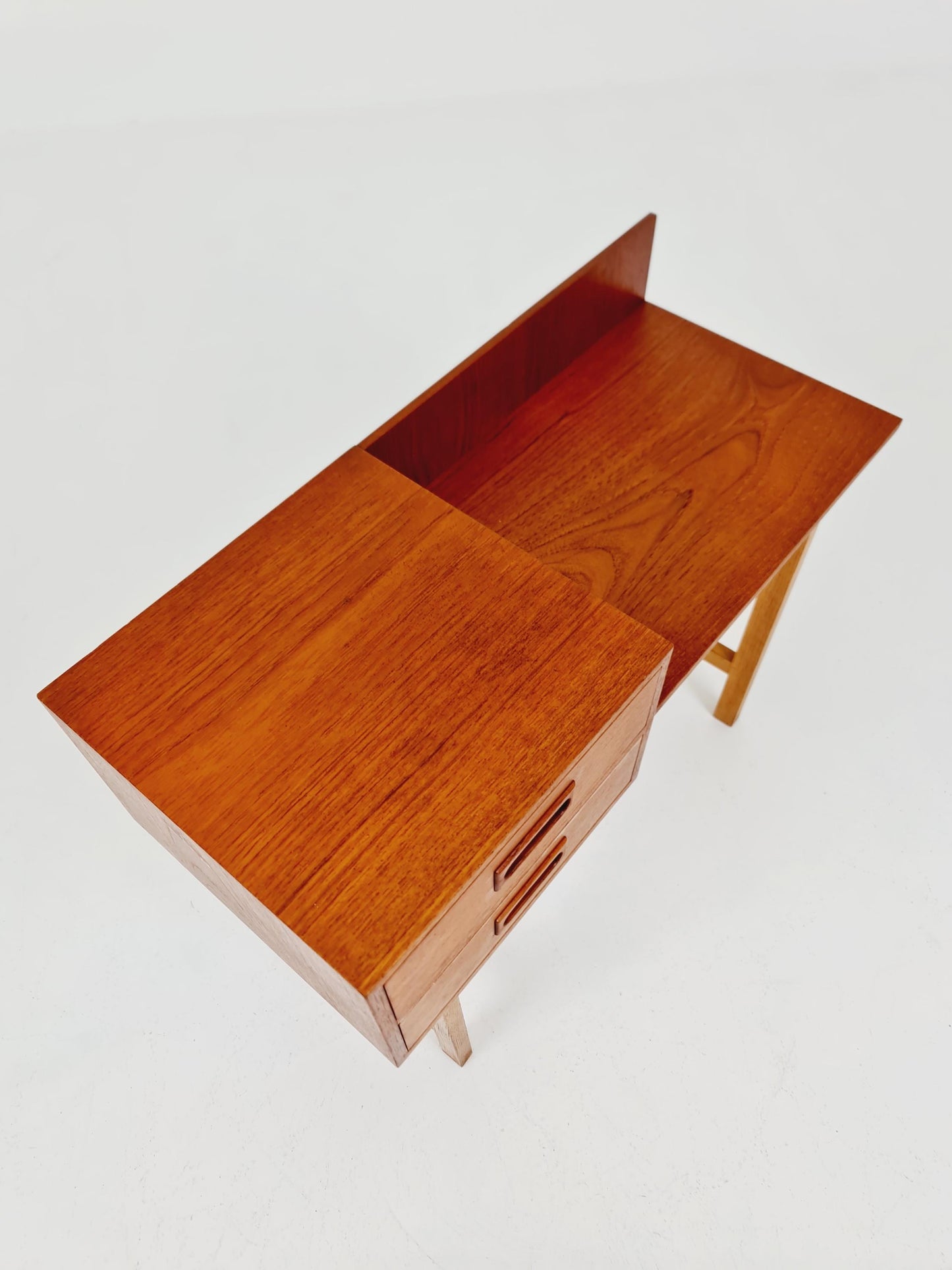 Midcentury Scandinavian Teak vintage Side table/ hallway/ Night stand, 1960s