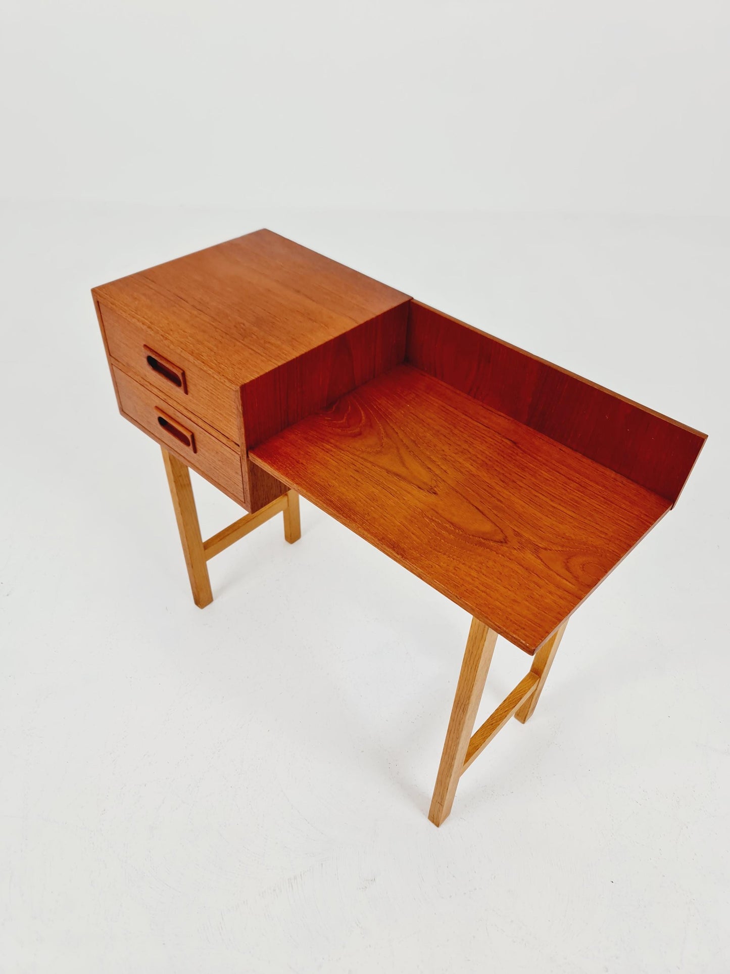 Midcentury Scandinavian Teak vintage Side table/ hallway/ Night stand, 1960s