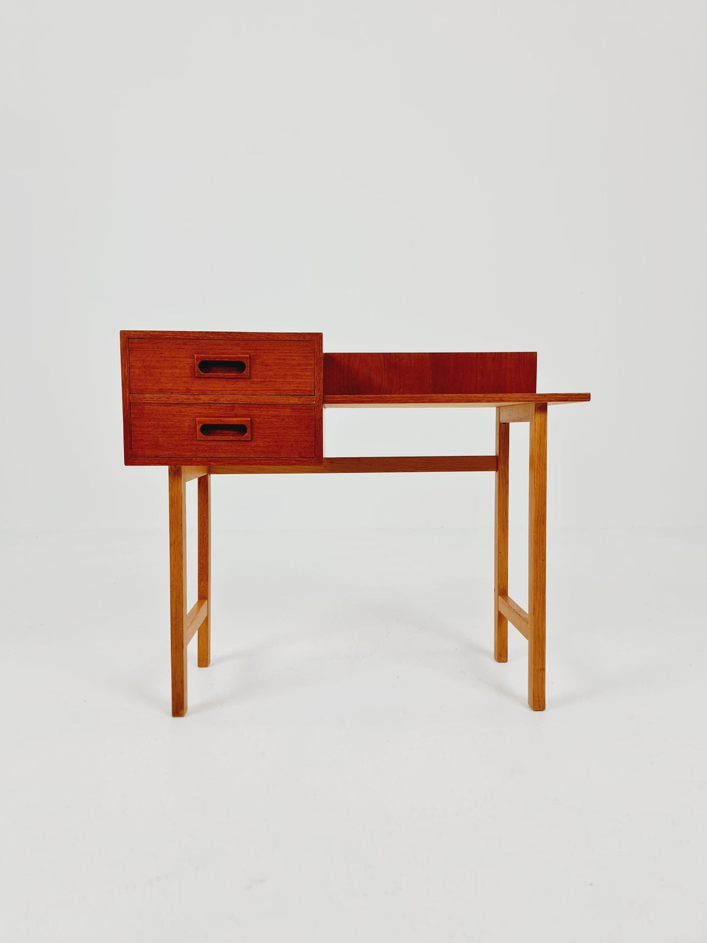 Midcentury Scandinavian Teak vintage Side table/ hallway/ Night stand, 1960s
