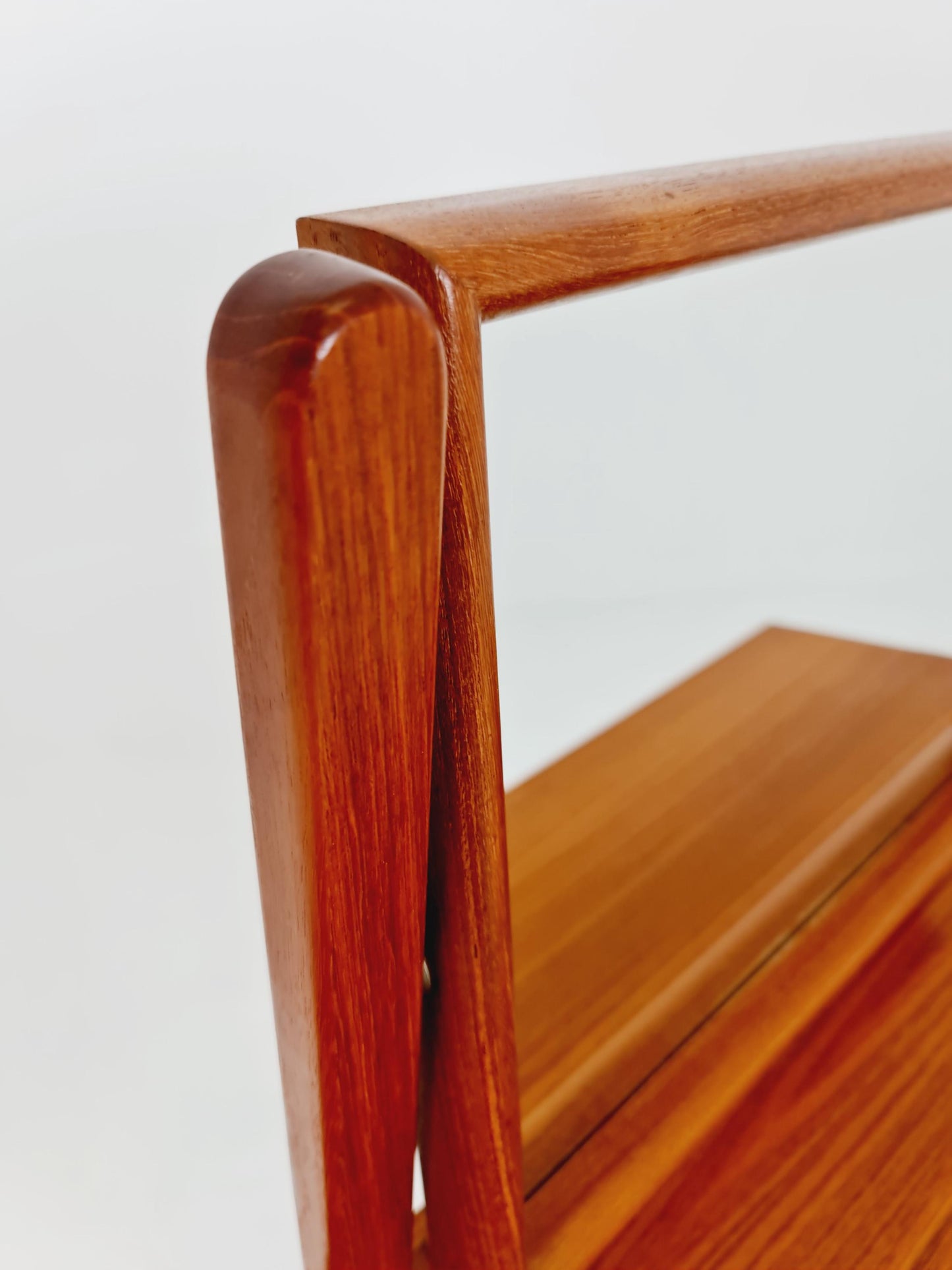 Mid Century Modern Danish Teak vanity table/ make up, 1960s