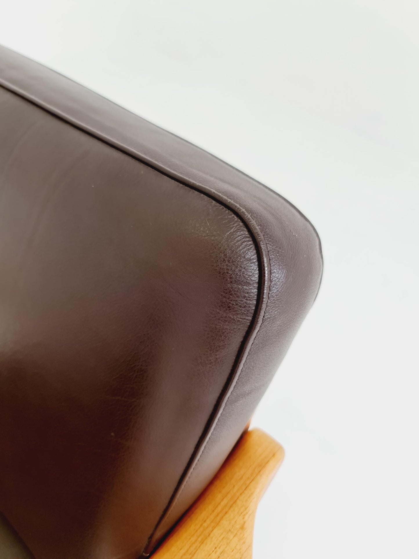 Mid century Danish easy lounge chairs by Juul Kristensen , 1970s, Set of 2