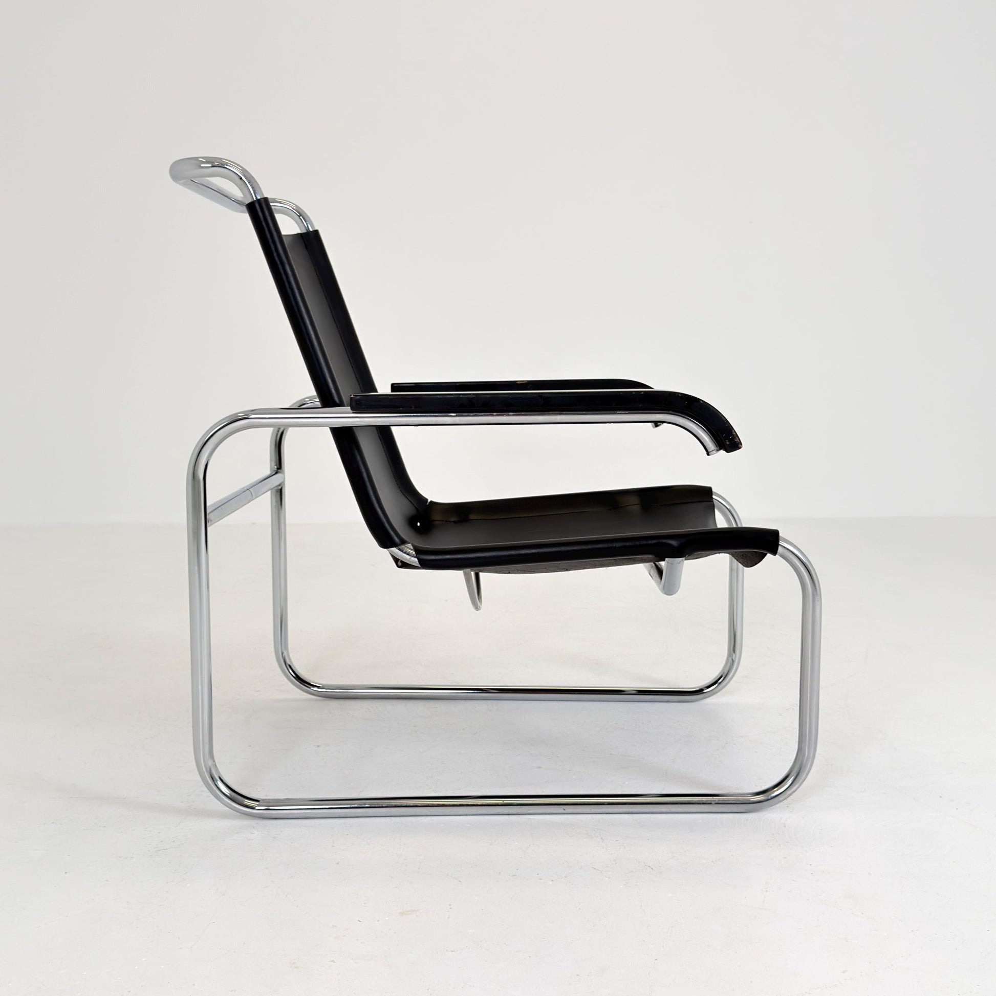 Mid century B35 - S35 L Lounge chair by – Marcel Breuer Bauhaus Design, for Thonet 1980s