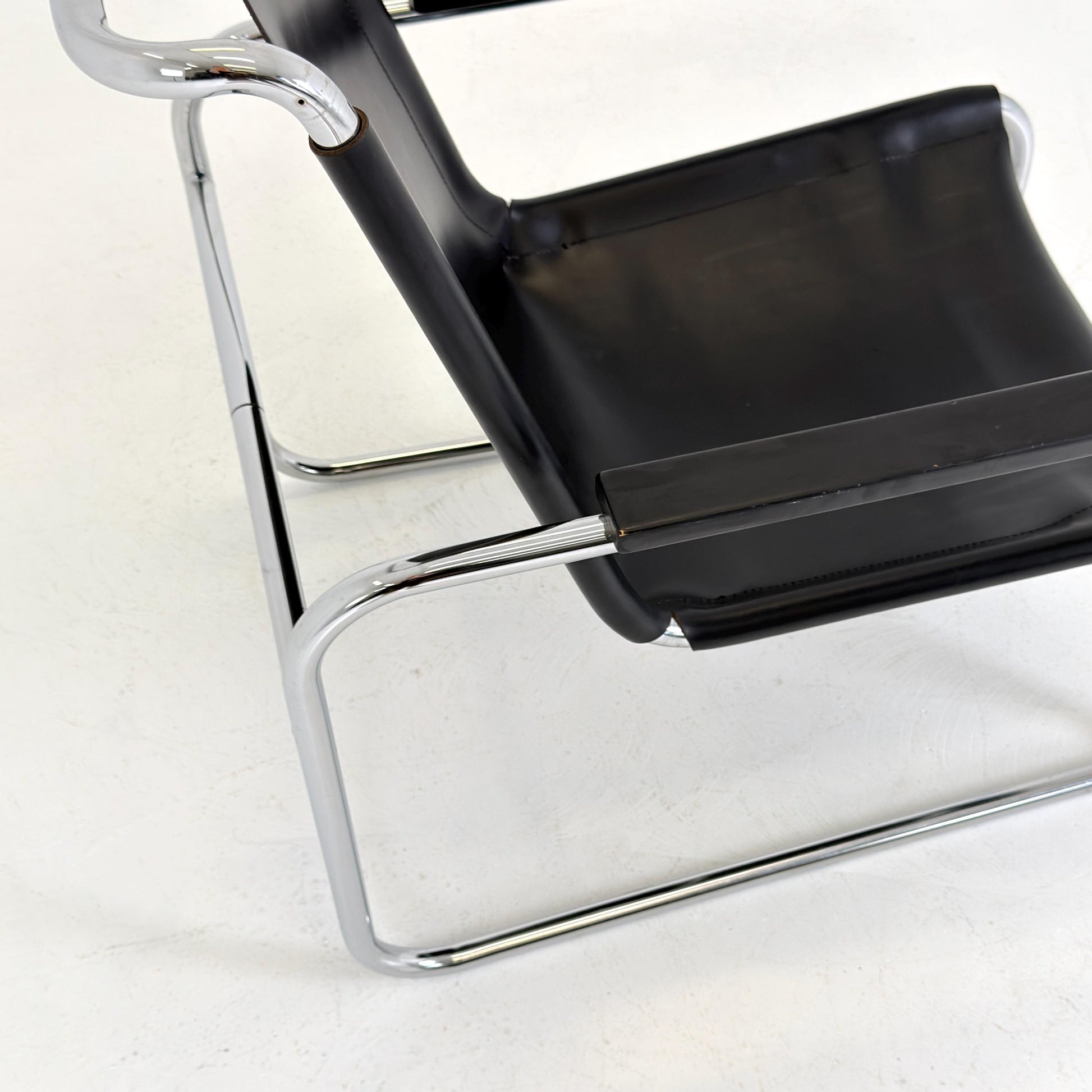 Mid century B35 - S35 L Lounge chair by – Marcel Breuer Bauhaus Design, for Thonet 1980s