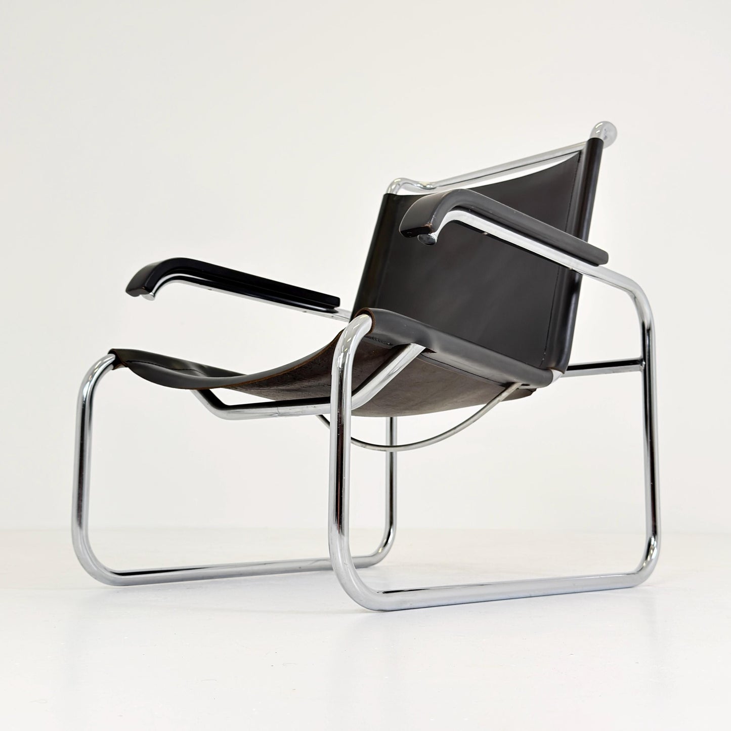 Mid century B35 - S35 L Lounge chair by – Marcel Breuer Bauhaus Design, for Thonet 1980s