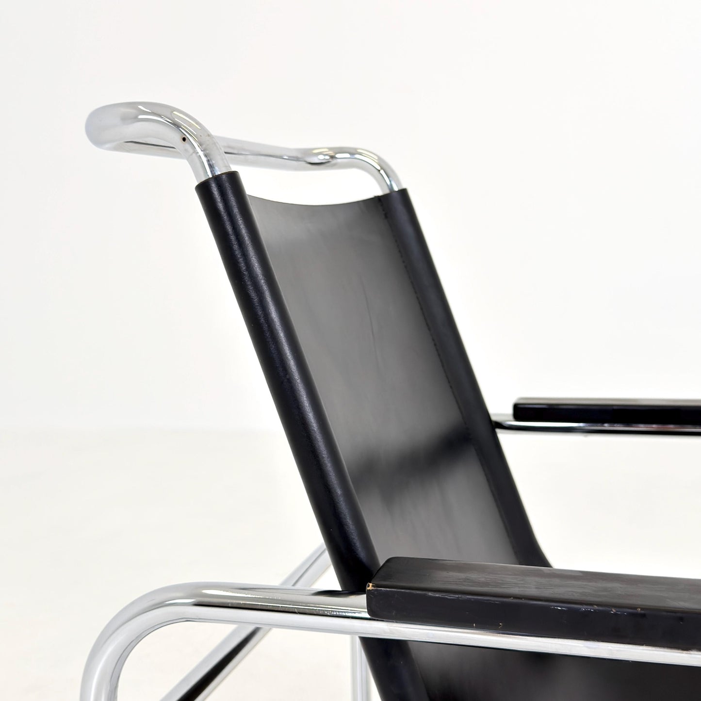Mid century B35 - S35 L Lounge chair by – Marcel Breuer Bauhaus Design, for Thonet 1980s