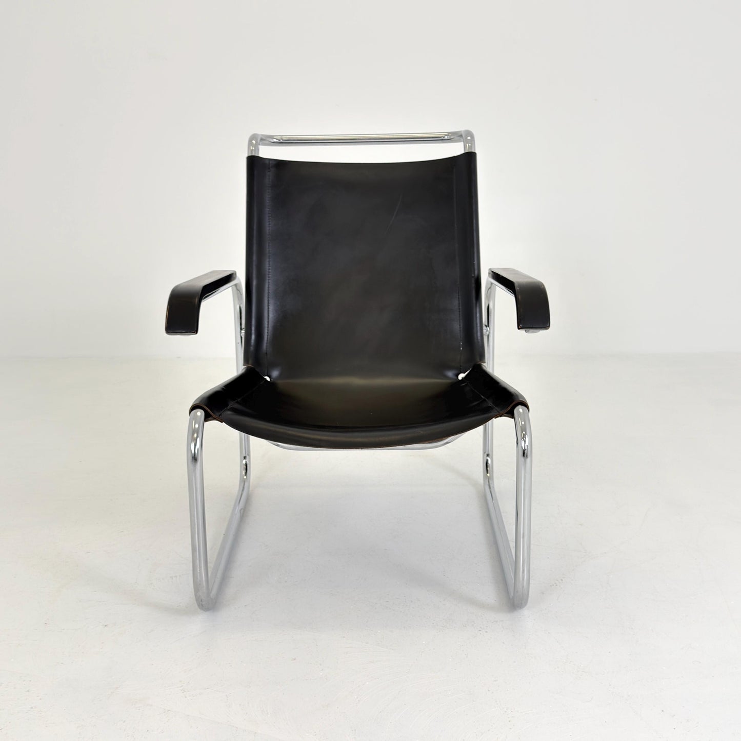 Mid century B35 - S35 L Lounge chair by – Marcel Breuer Bauhaus Design, for Thonet 1980s
