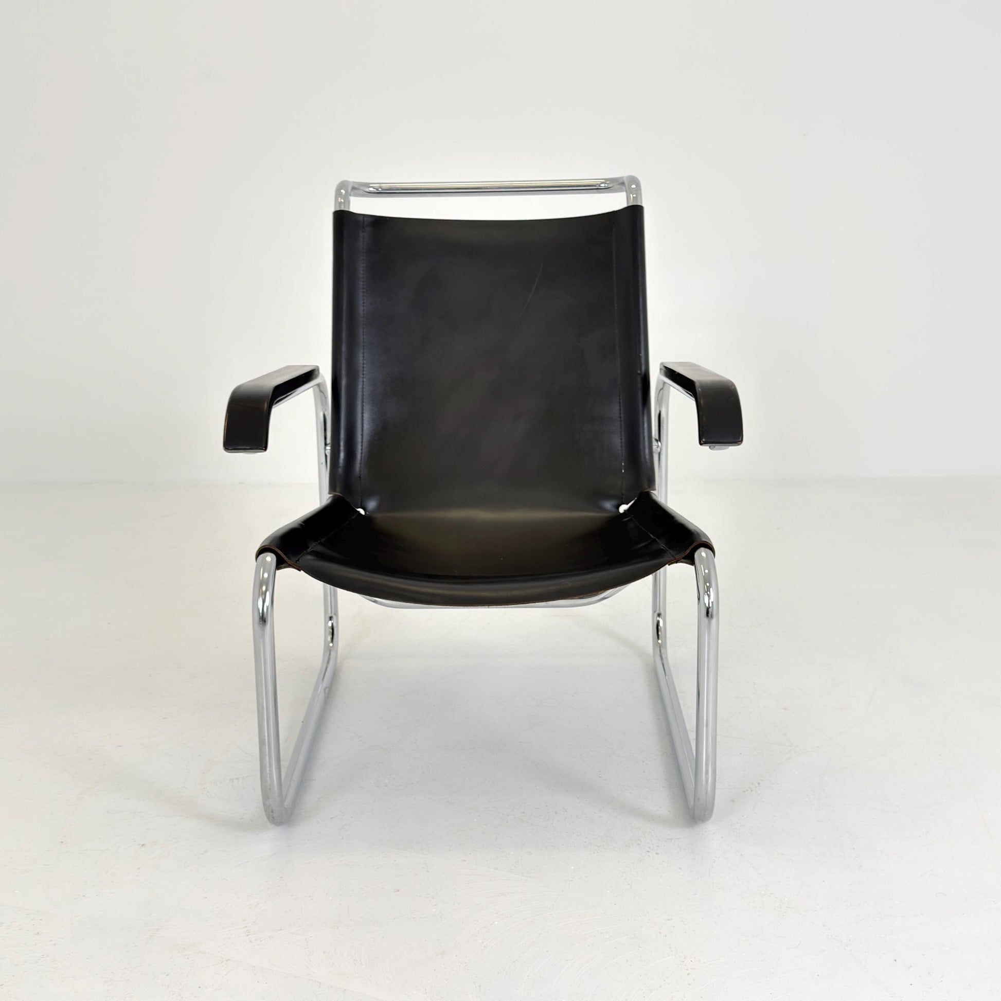 Mid century B35 - S35 L Lounge chair by – Marcel Breuer Bauhaus Design, for Thonet 1980s