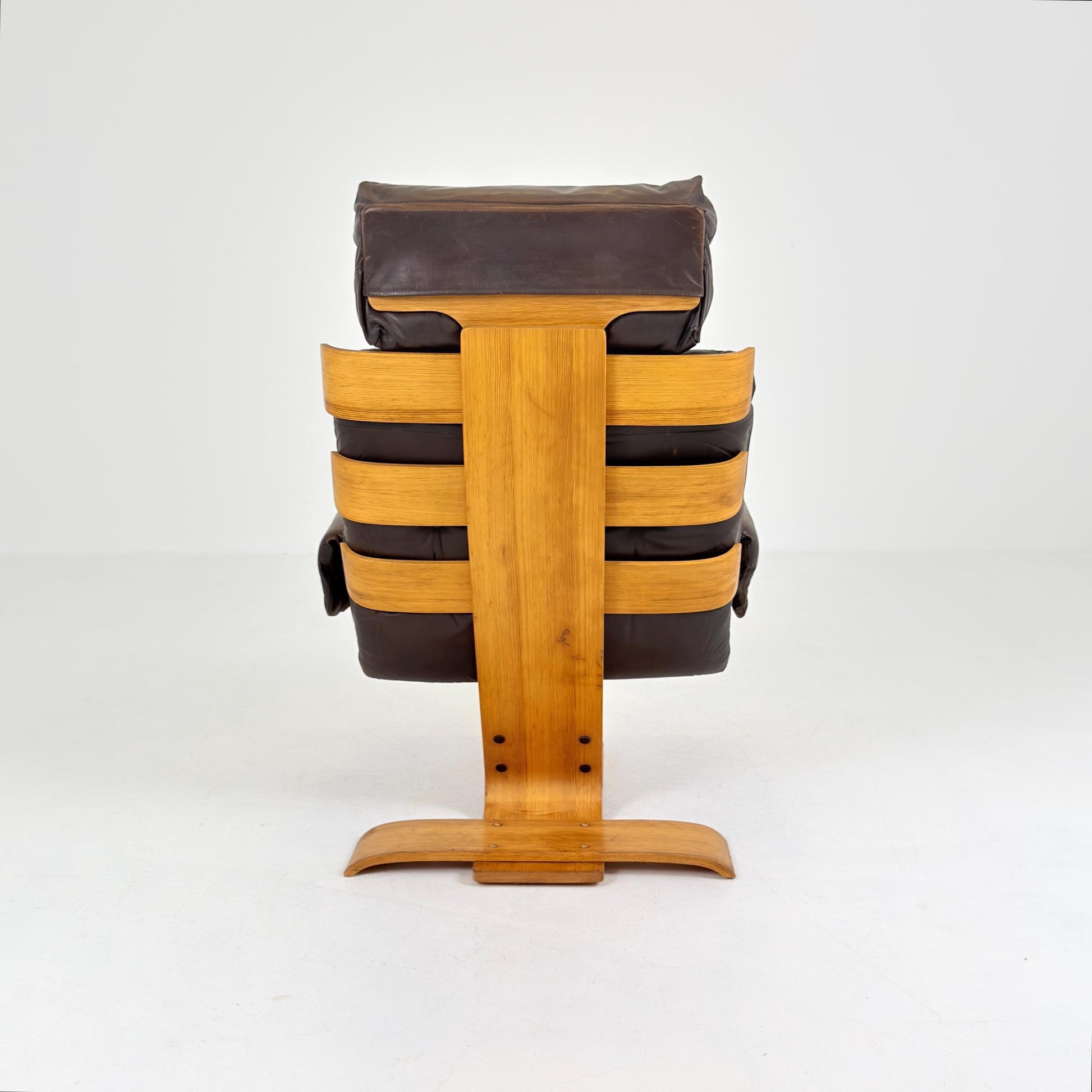 Mid century Kroken Lounge Chair by Åke Fribyter for Nelo Sweden 1970s