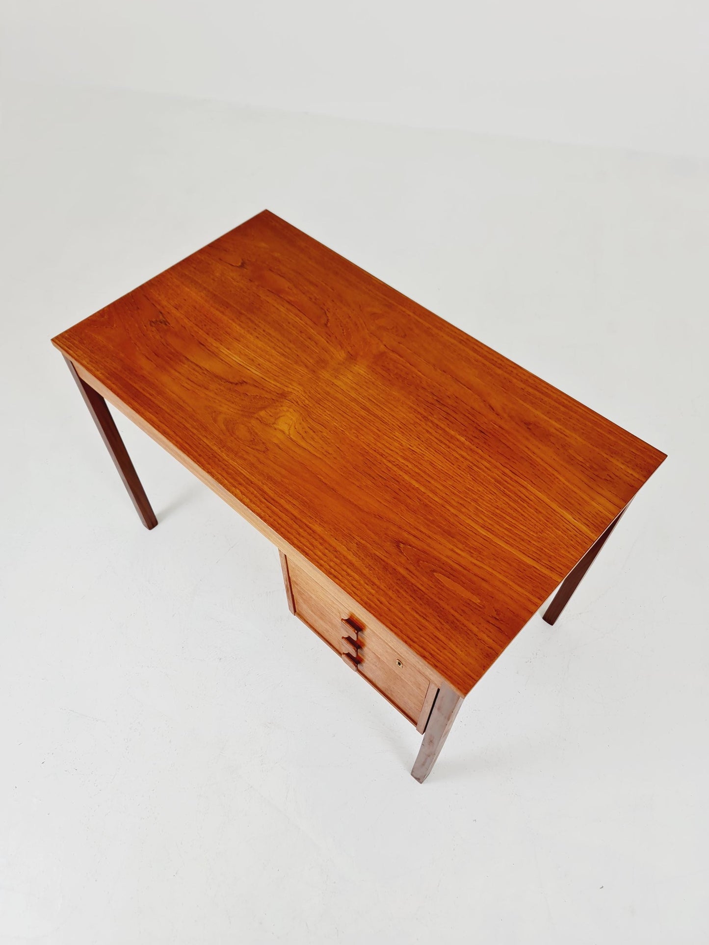 Midcentury Danish Teak Desk by Domino mobler, 1960s