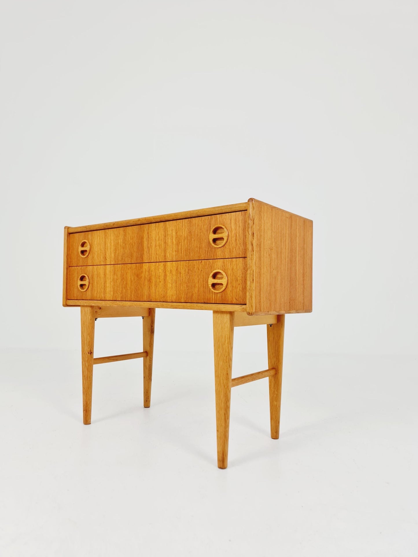 Midcentury Carlström & Co Teak Vintage Side table/ Bedside table/ Night stand straight from the sixties