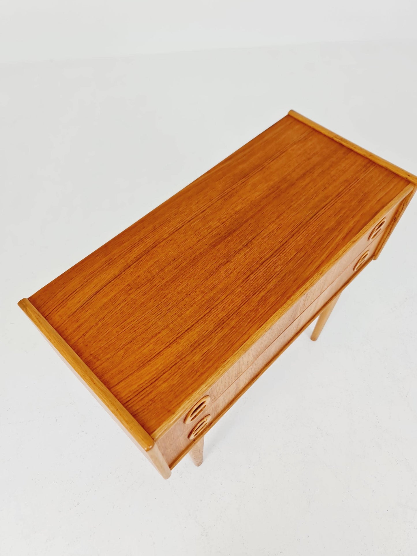 Midcentury Carlström & Co Teak Vintage Side table/ Bedside table/ Night stand straight from the sixties