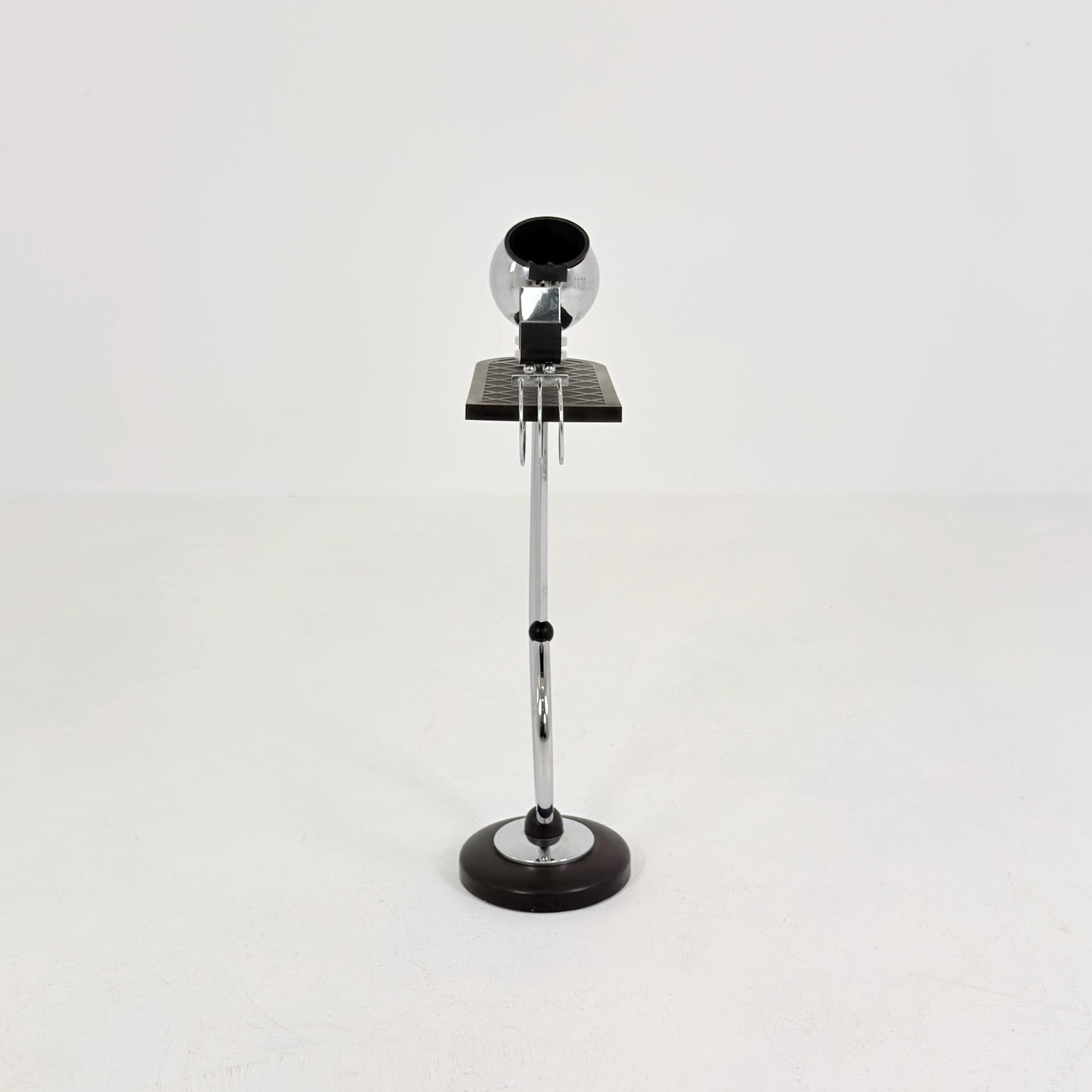 Rare Art Deco Ashtray Stand & Side Table | Demeyere Belgium, 1930s–40s
