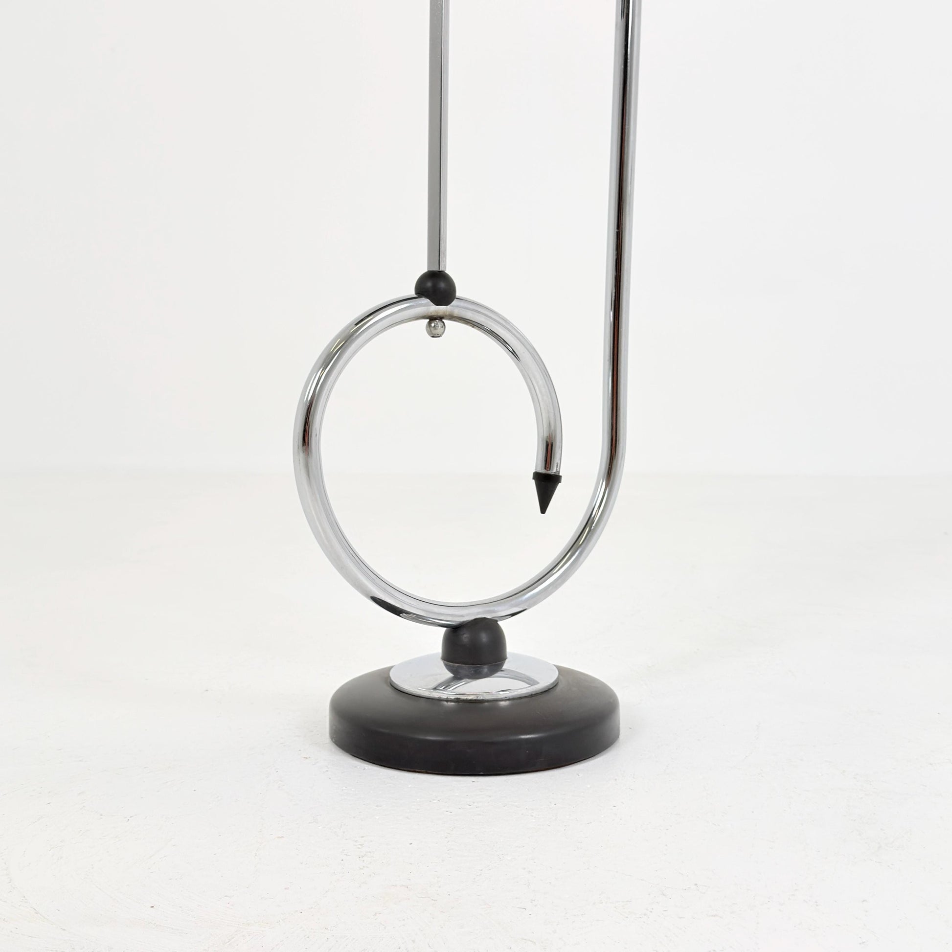 Rare Art Deco Ashtray Stand & Side Table | Demeyere Belgium, 1930s–40s