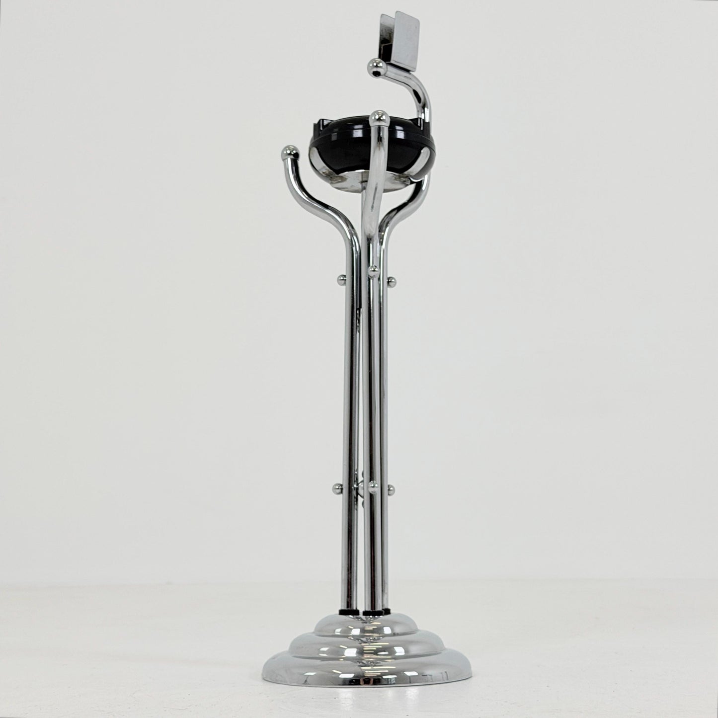 Rare Art Deco Ashtray Stand & Side Table | Demeyere Belgium, 1930s–40s