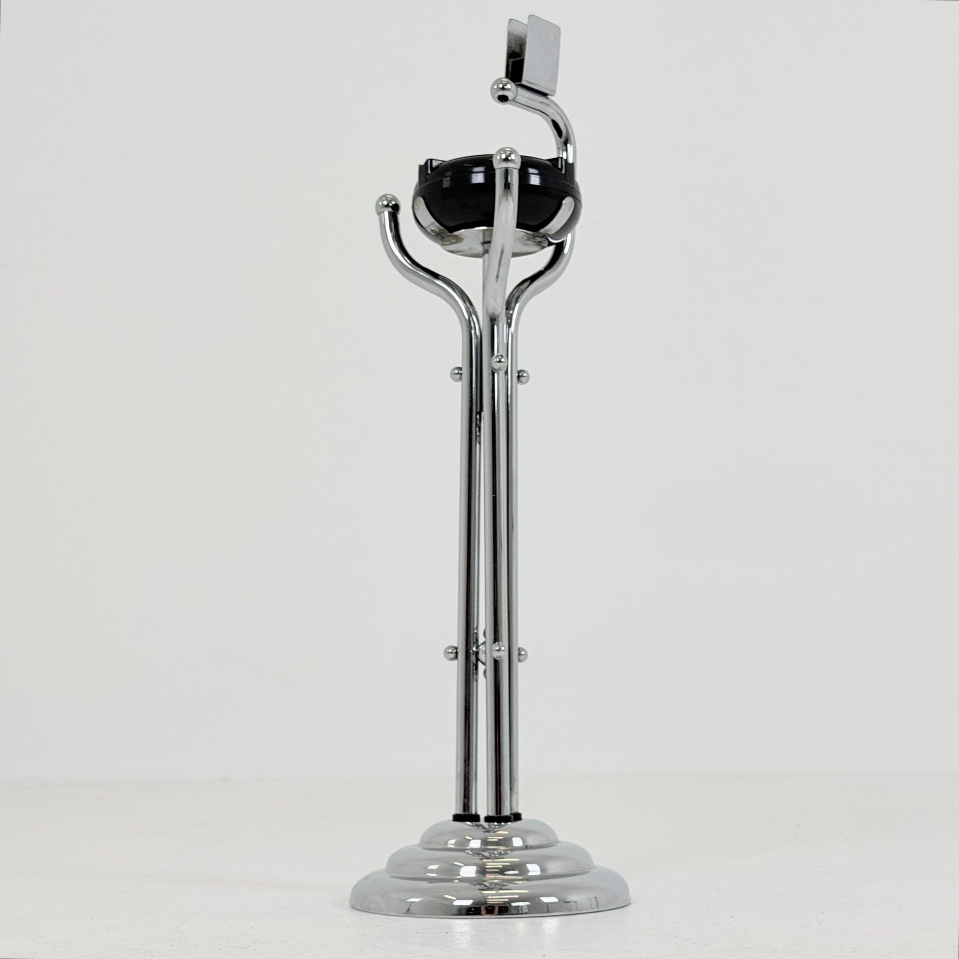 Rare Art Deco Ashtray Stand & Side Table | Demeyere Belgium, 1930s–40s