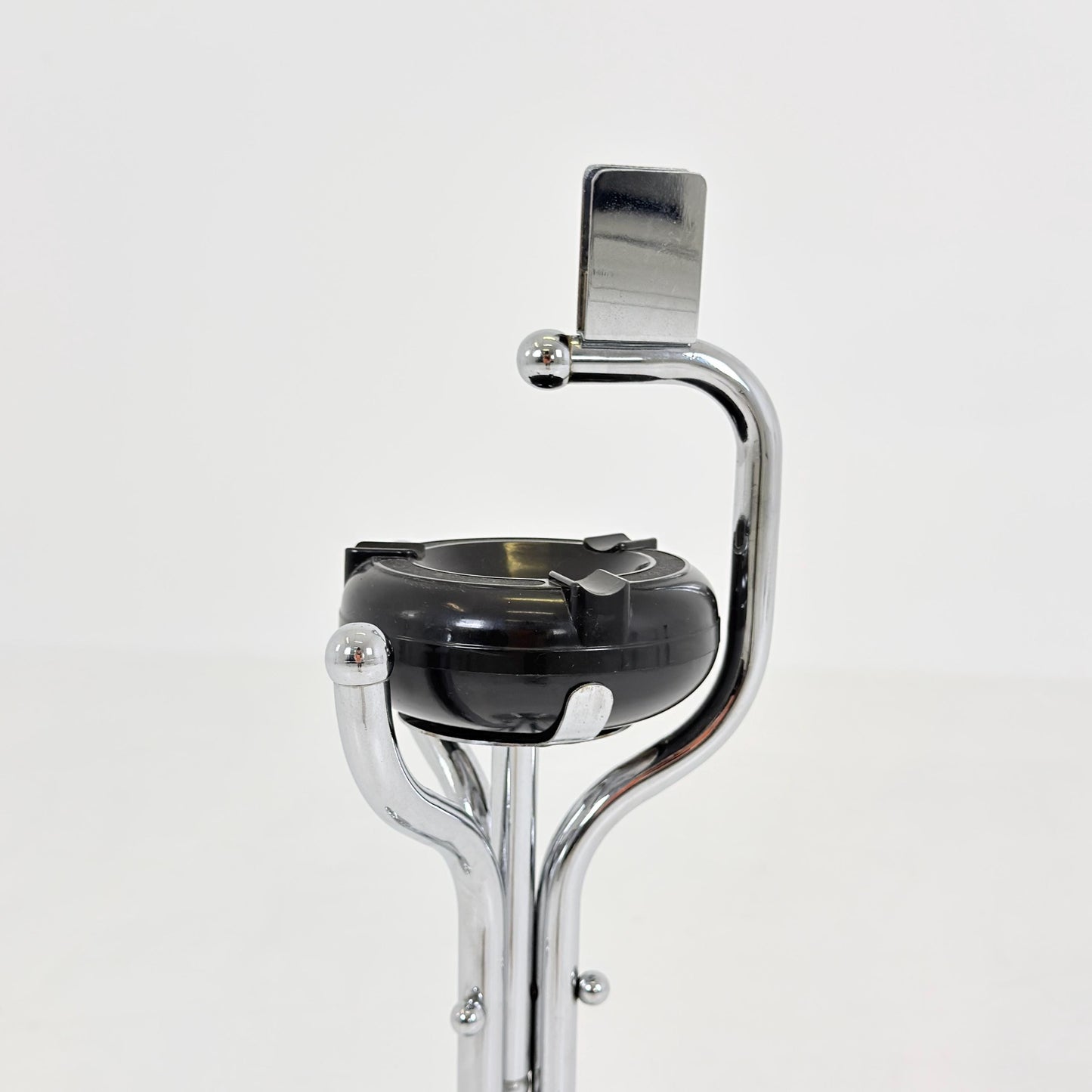 Rare Art Deco Ashtray Stand & Side Table | Demeyere Belgium, 1930s–40s