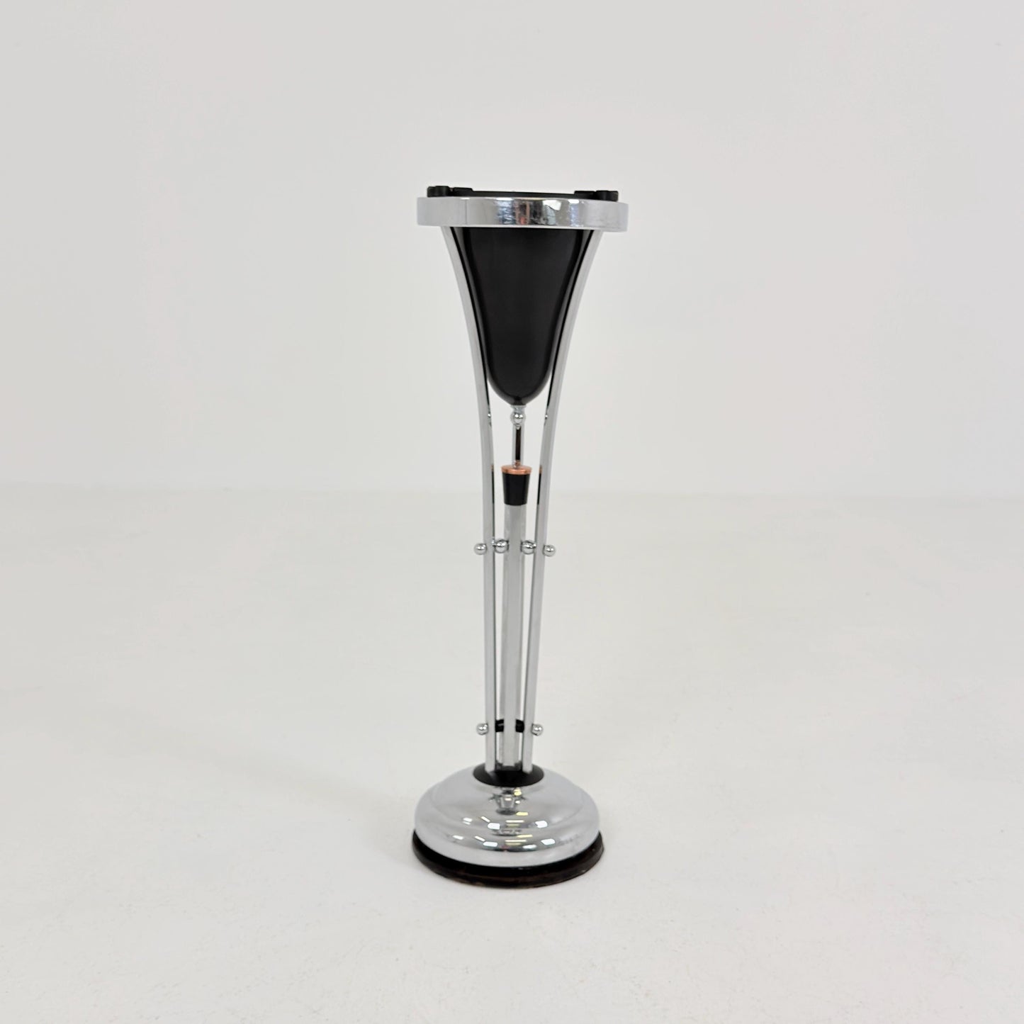 Rare Art Deco Ashtray Stand & Side Table | Demeyere Belgium, 1930s–40s