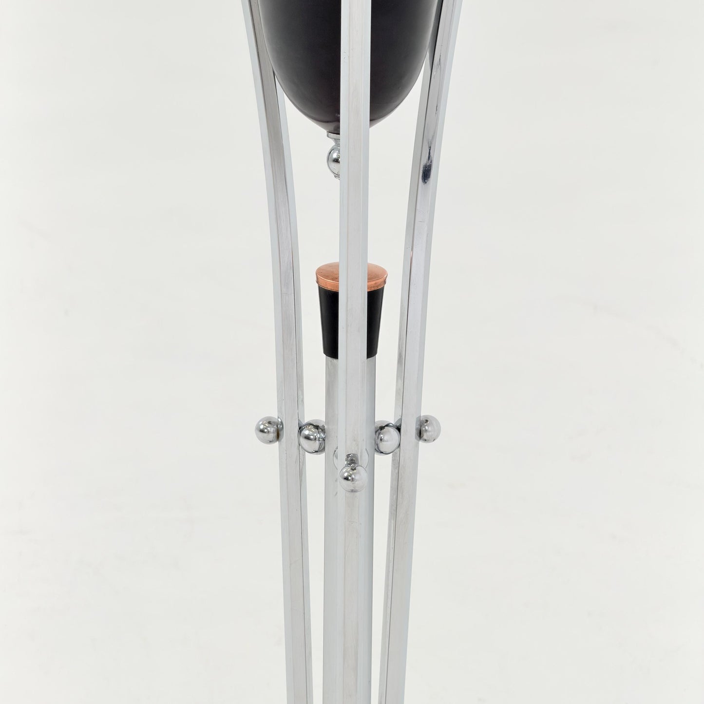 Rare Art Deco Ashtray Stand & Side Table | Demeyere Belgium, 1930s–40s